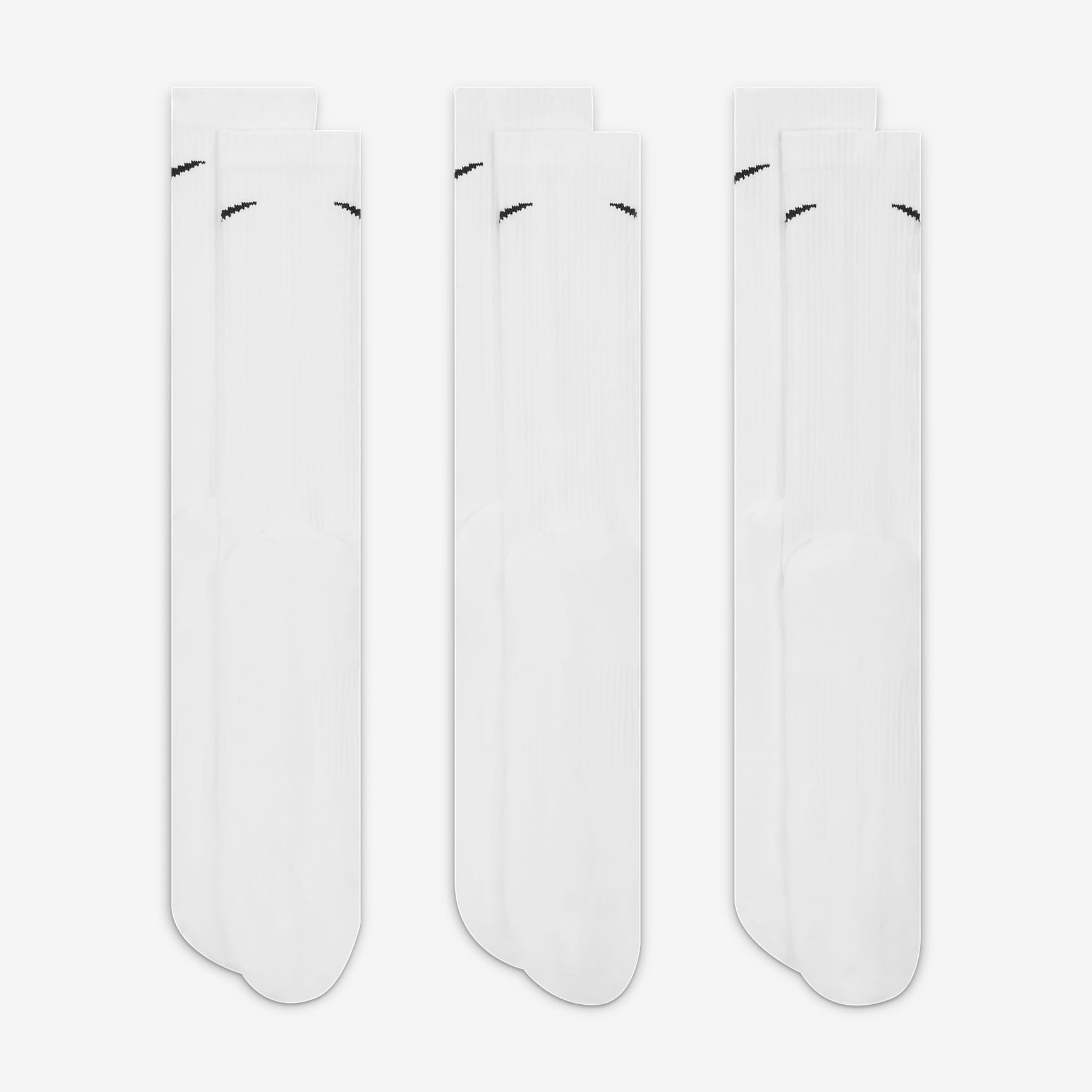 Nike Everyday Plus Cushioned Training Crew Socks (3 Pairs)