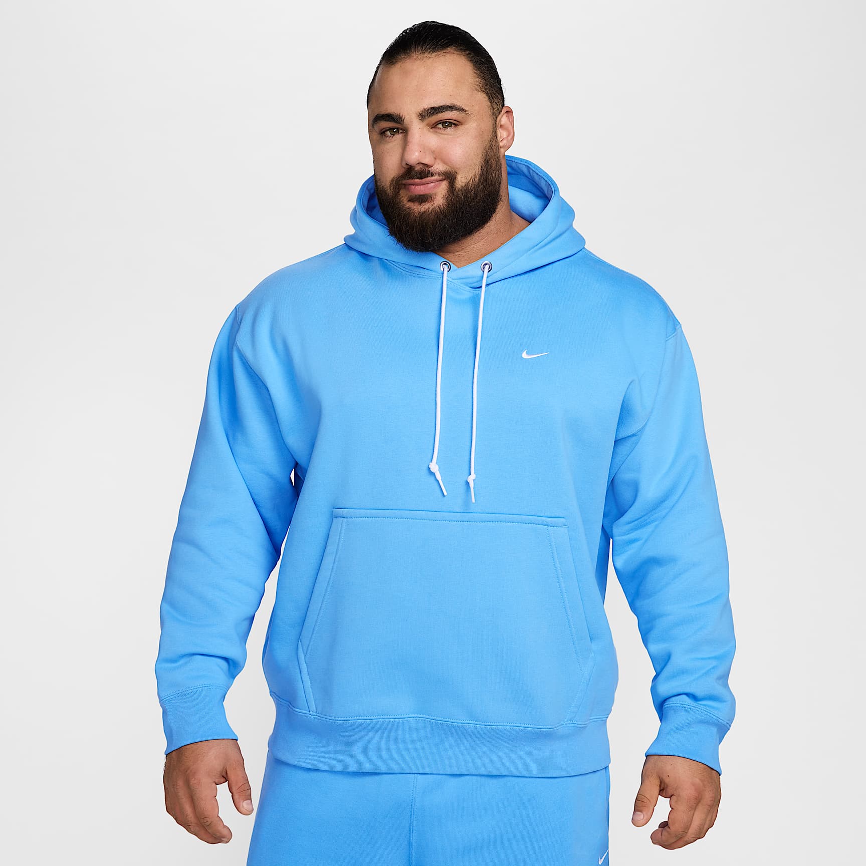 Nike Solo Swoosh Men's Fleece Pullover Hoodie