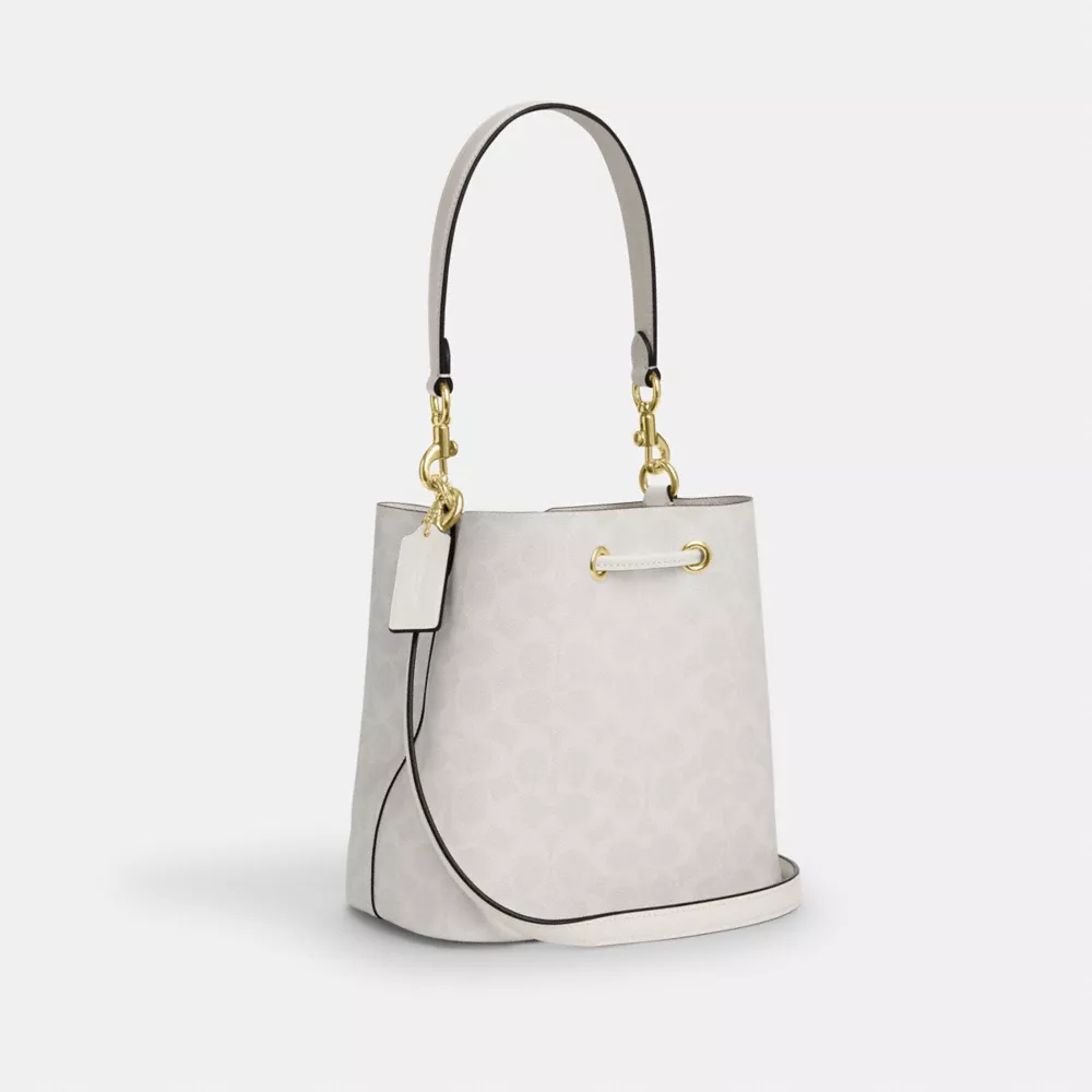 Сумка COACH Rowan Bucket Bag In Signature Canvas