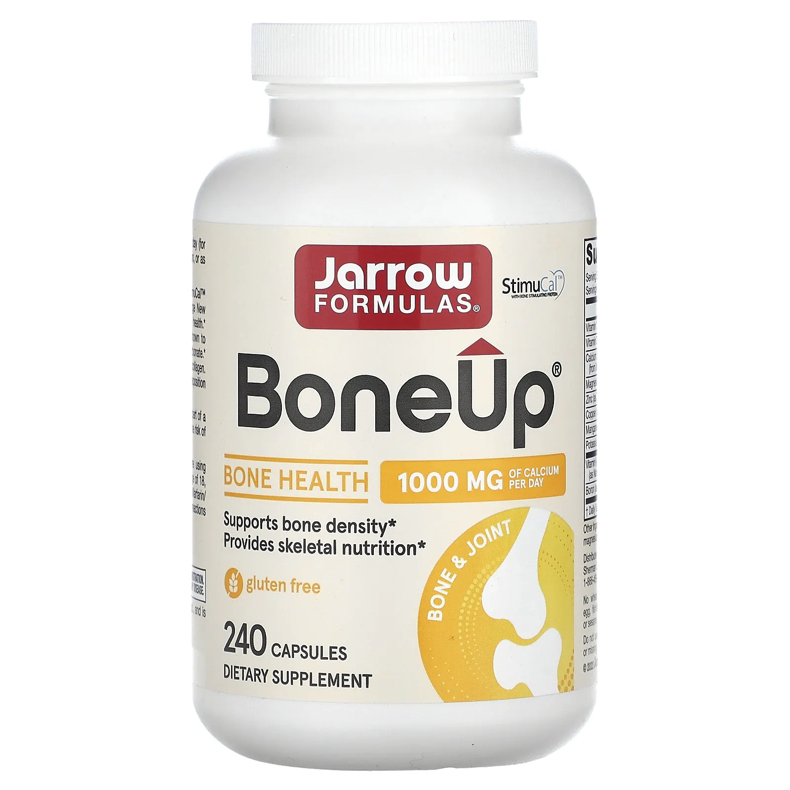 Jarrow Formulas, BoneUp, 1000 мг, 240 капсул