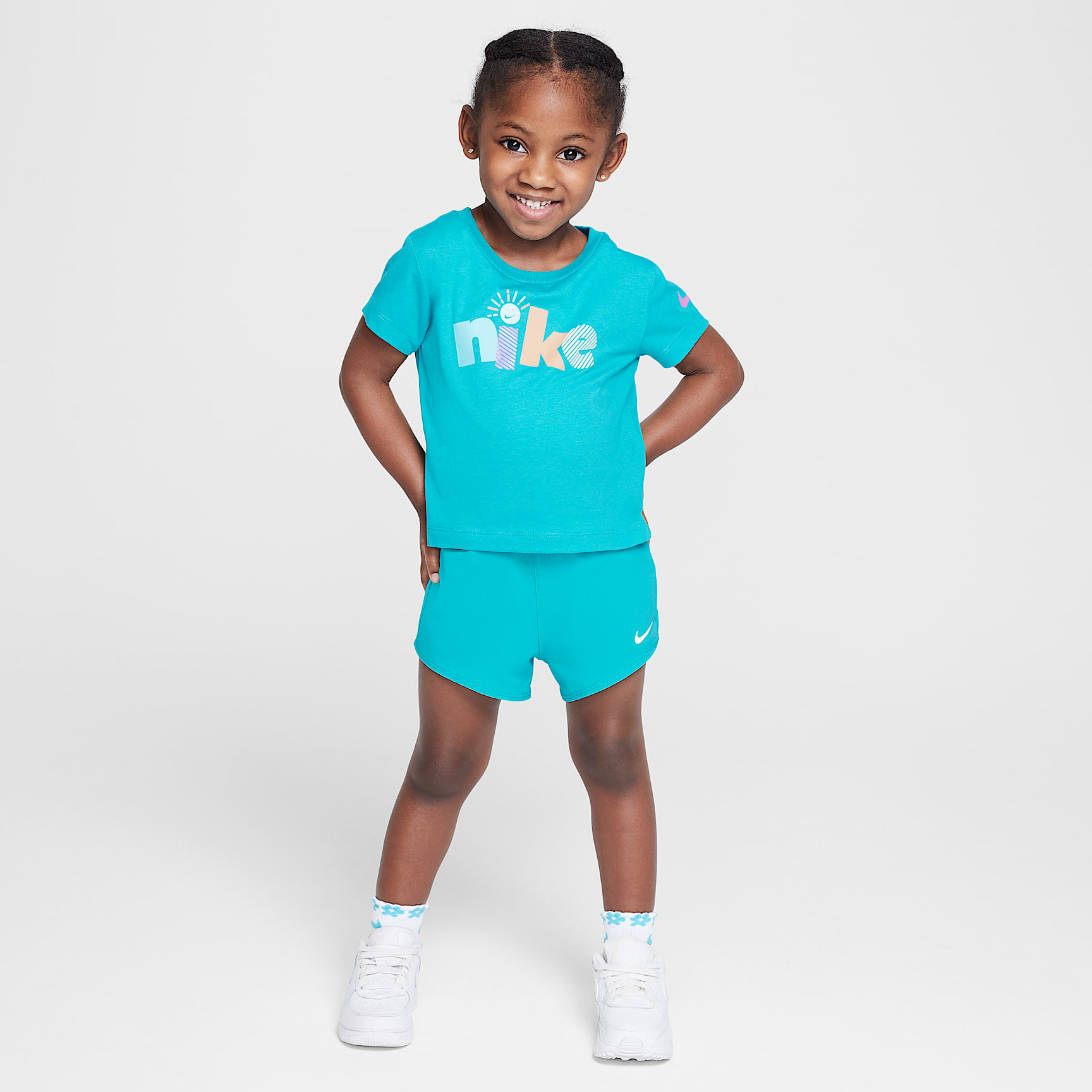 Nike Sunny Swoosh Toddler Graphic T-Shirt