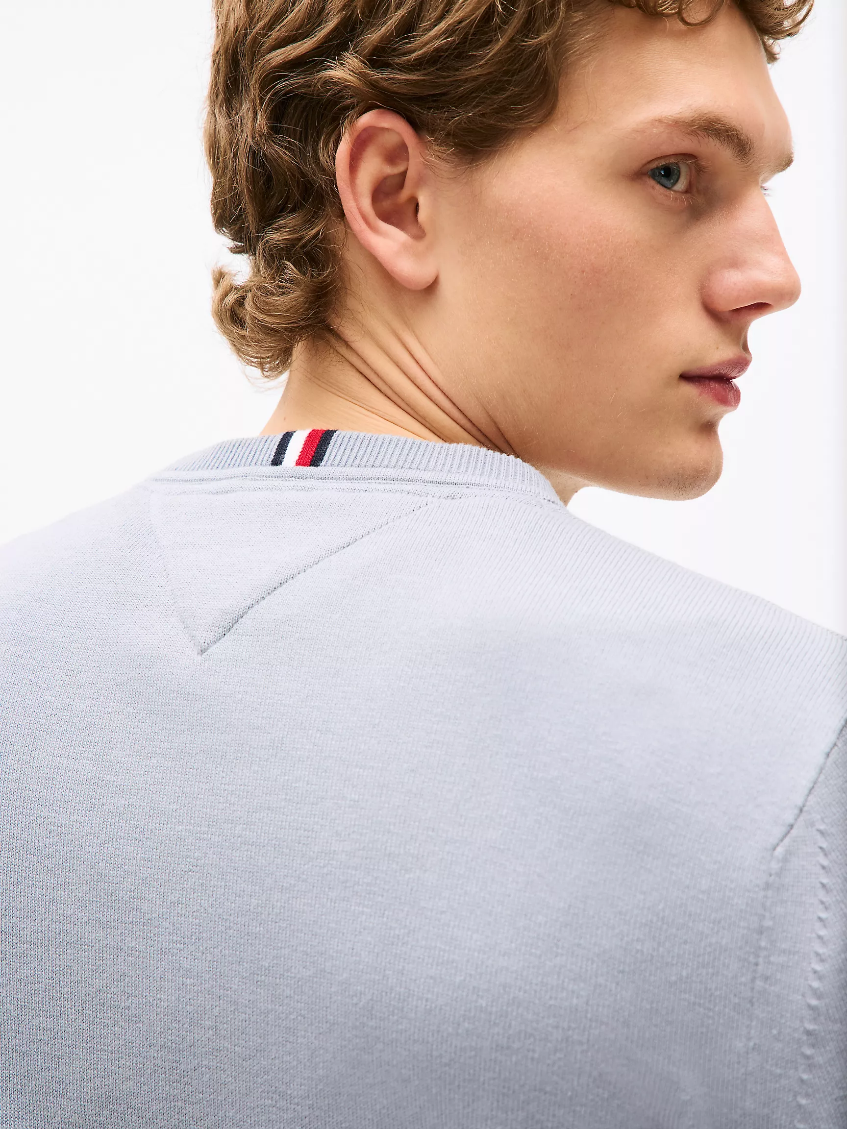 Мужской свитер Tommy Hilfiger, Классический свитер с круглым вырезом