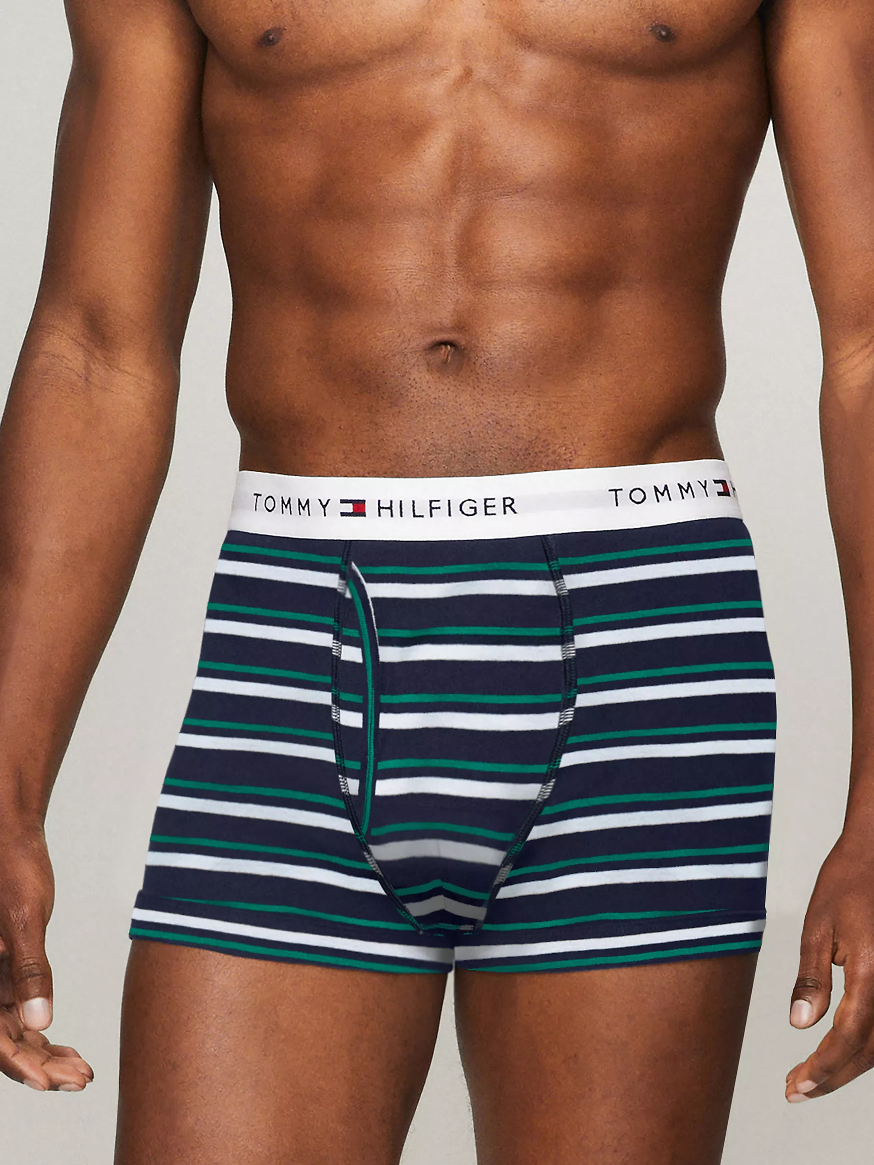 Мужское нижнее белье Tommy Hilfiger, Классические хлопковые трусы-боксёры (набор 3 шт.)