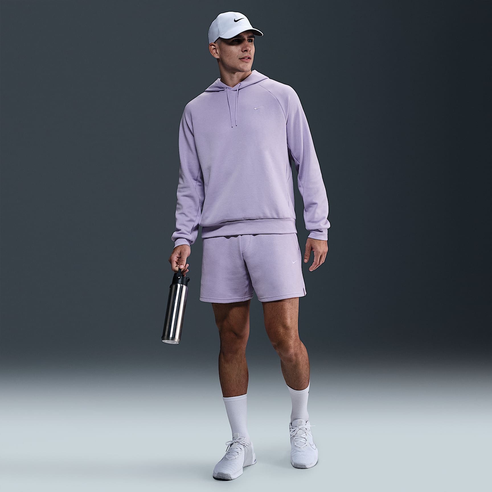 Nike Primary Fleece Men's Dri-FIT UV Pullover Performance Hoodie