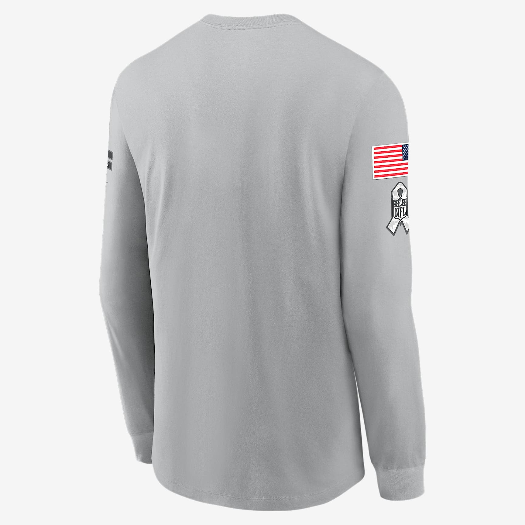 Dallas Cowboys Salute to Service Mascot Edge Legend Men's Nike NFL Long-Sleeve T-Shirt