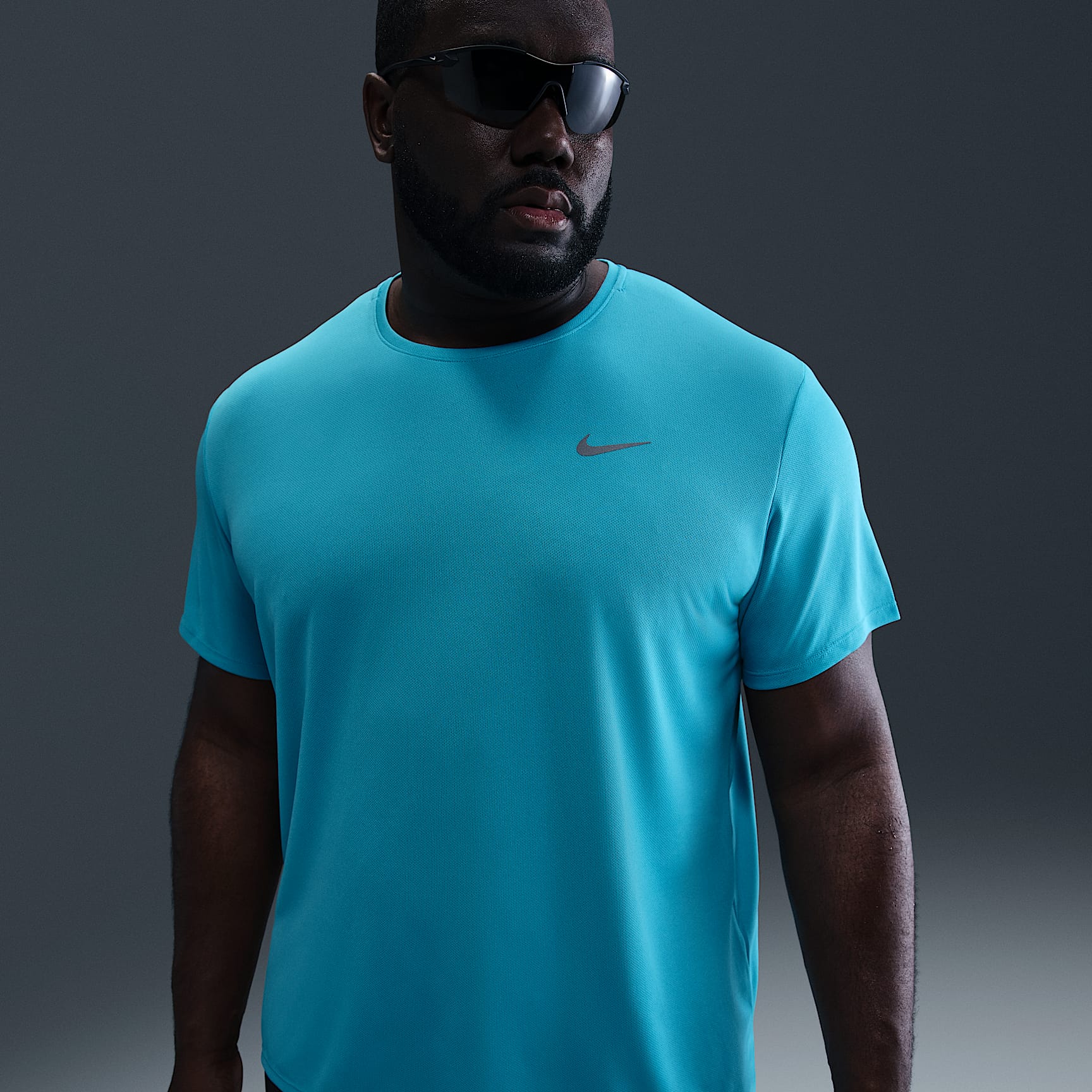Nike Miler Men's Dri-FIT UV Short-Sleeve Running Top