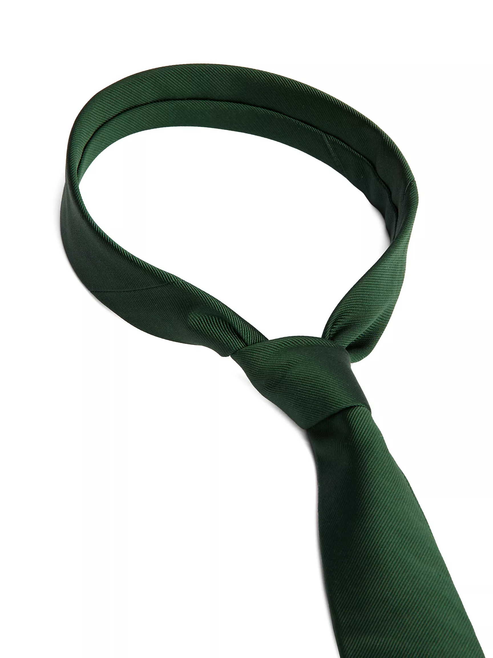 Мужской галстук Tommy Hilfiger, Однотонный шёлковый галстук