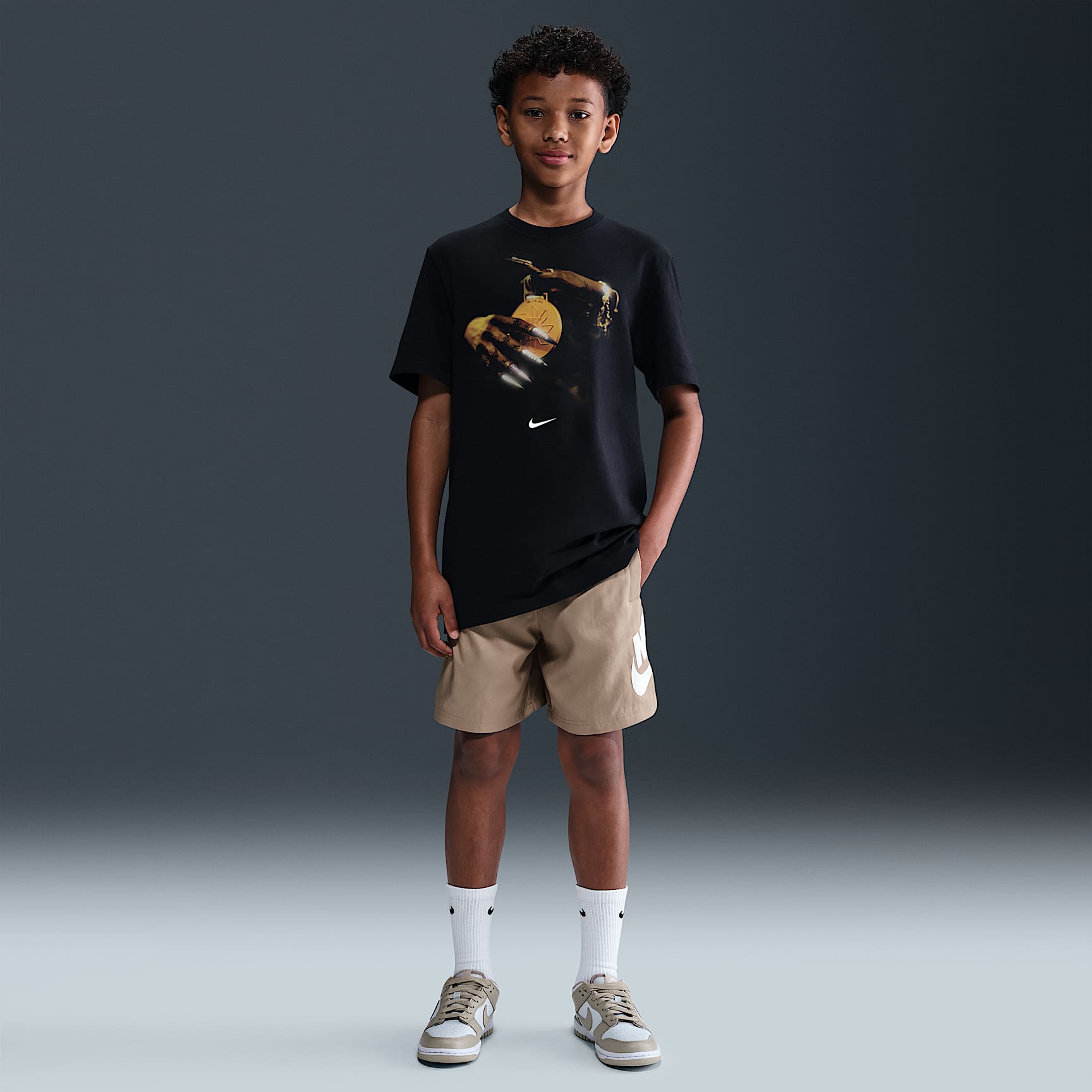 Sha'Carri Richardson "So Win" Big Kids' Nike Running T-Shirt