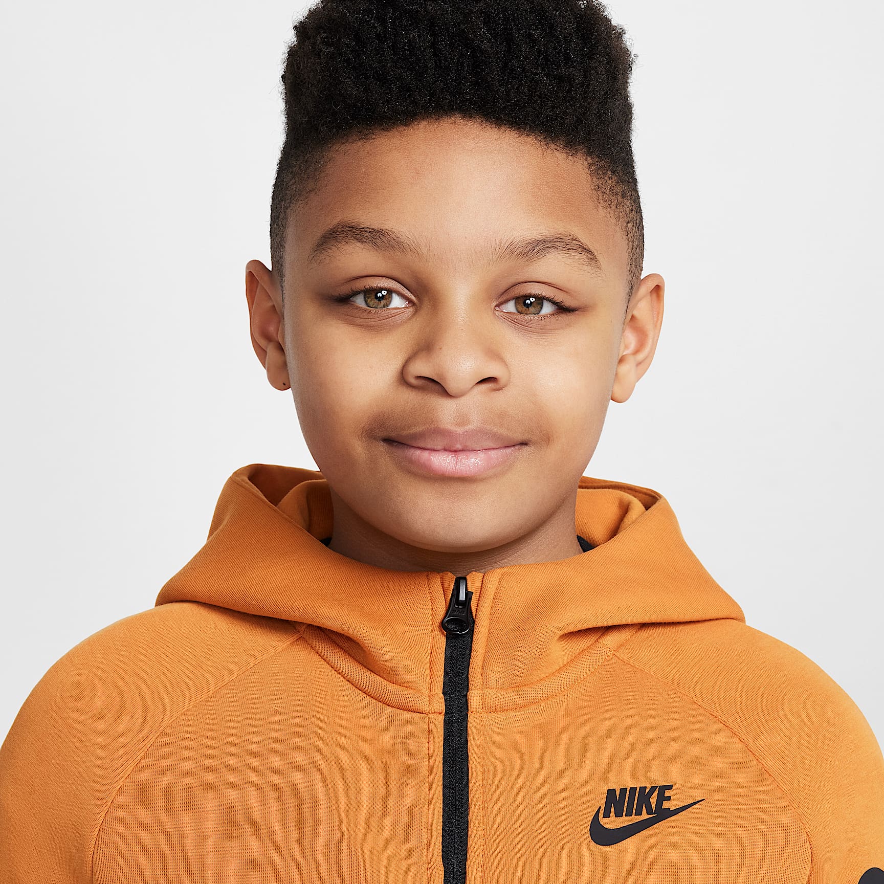 Nike Sportswear Tech Fleece Big Kids' Full-Zip Hoodie
