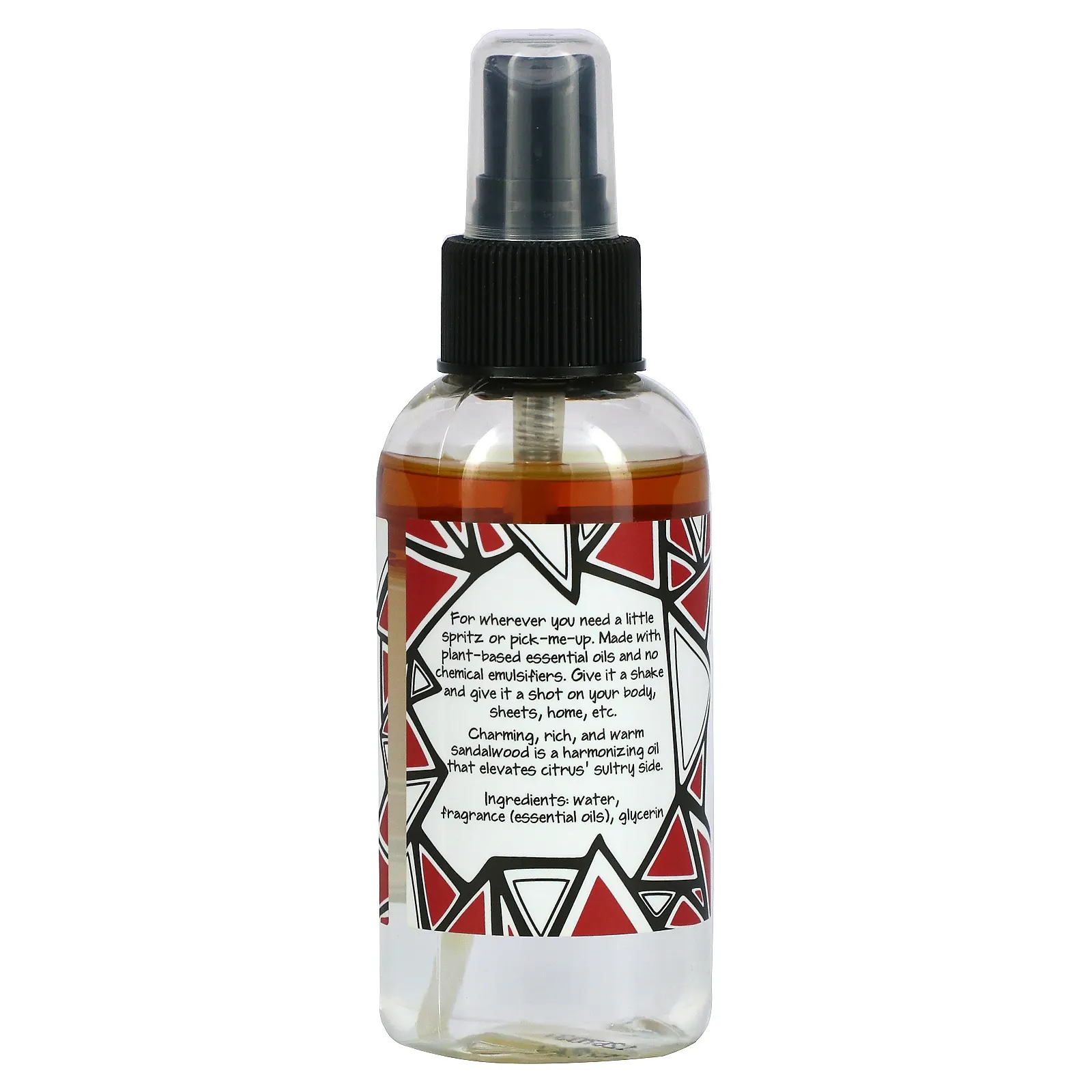 ZUM, Zum Mist, Ароматерапия, аэрозоль для комнаты и тела, сандаловое дерево, цитрус 4 жидких унций