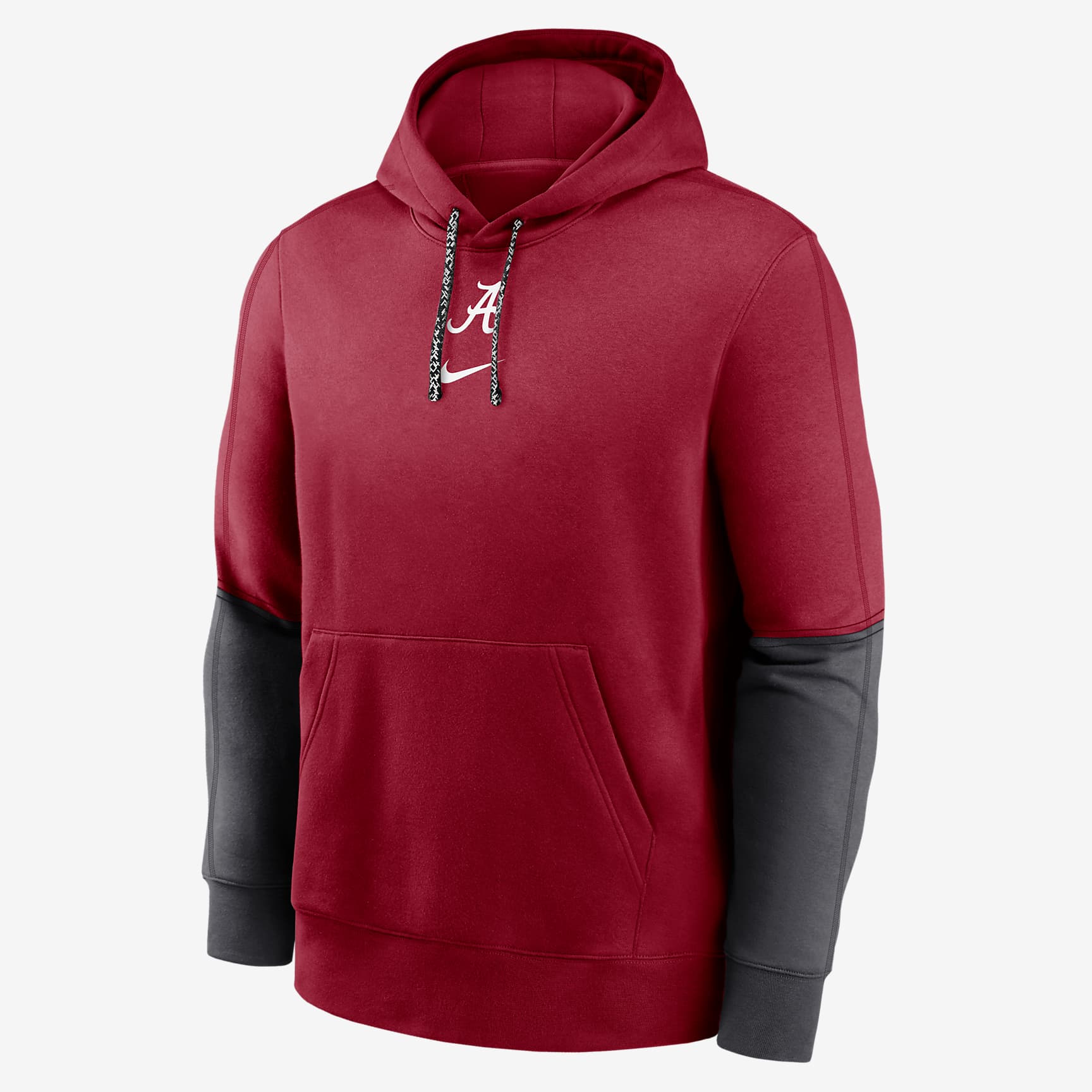 Alabama Crimson Tide Sideline Team Issue Club Men's Nike College Pullover Hoodie