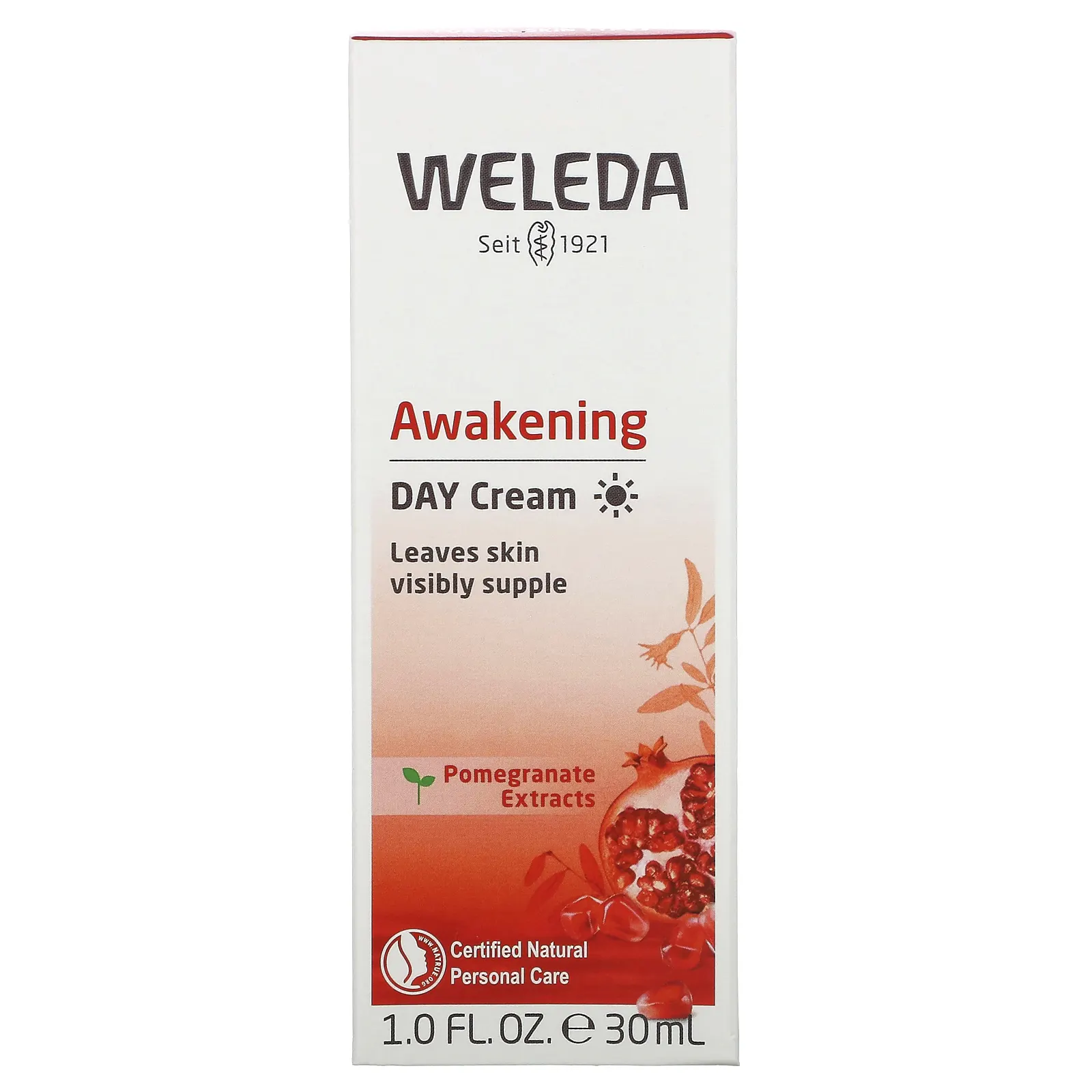 Weleda, Awakening Day Cream, дневной крем для лица с экстрактами граната, 30 мл (1 жидк. унция)