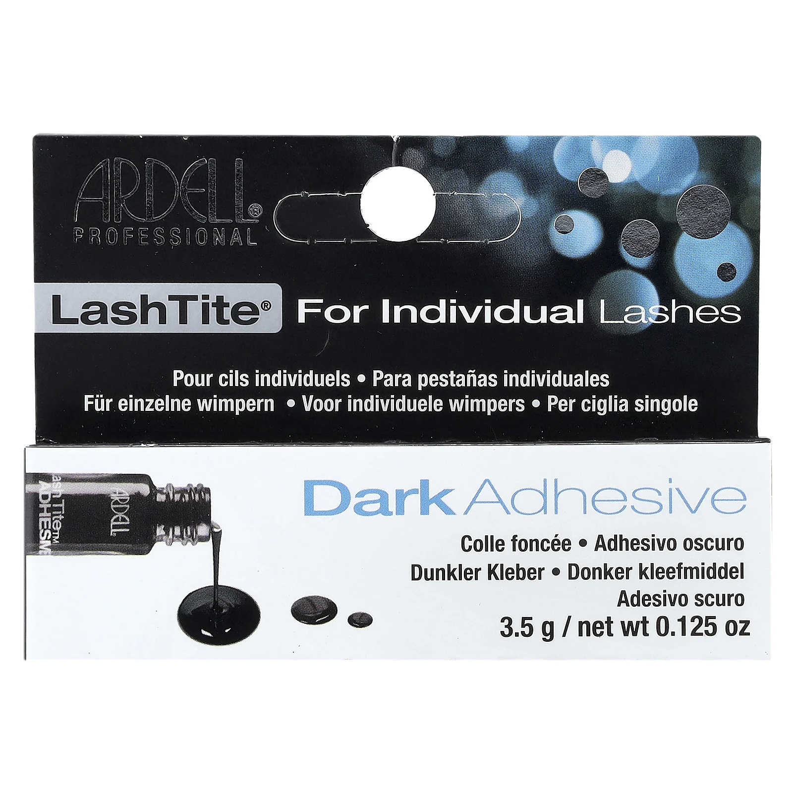 Ardell, LashTite®, темный адгезив, 3,5 г (0,125 унции)