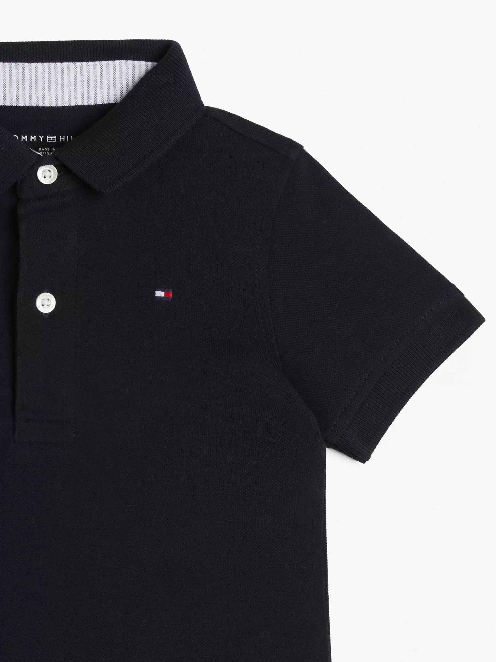 Рубашка-поло для малышей Tommy Hilfiger, Детское эластичное поло с логотипом флага