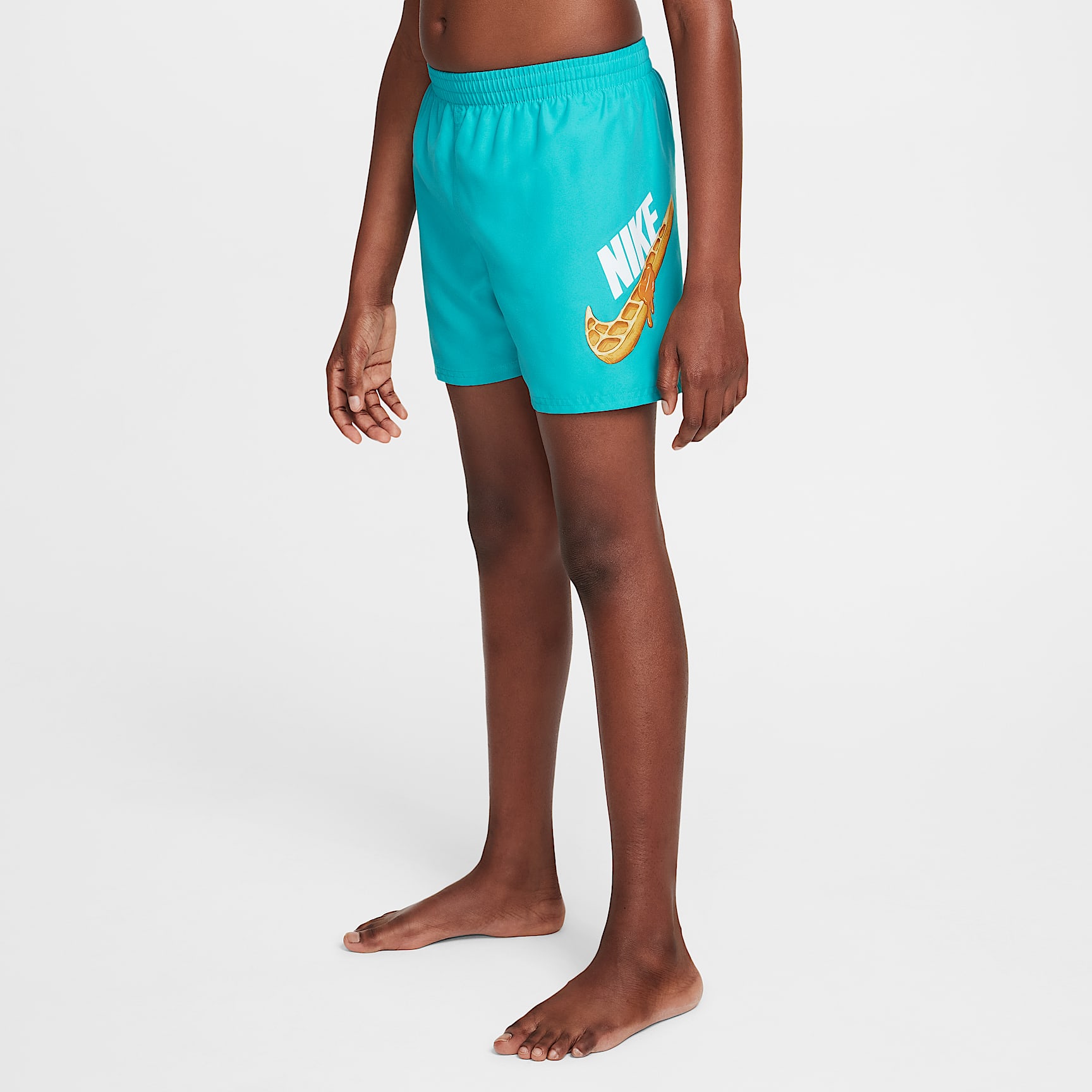 Nike Swim Breaker Big Kids' (Boys') 4" Brief-Lined Volley Shorts