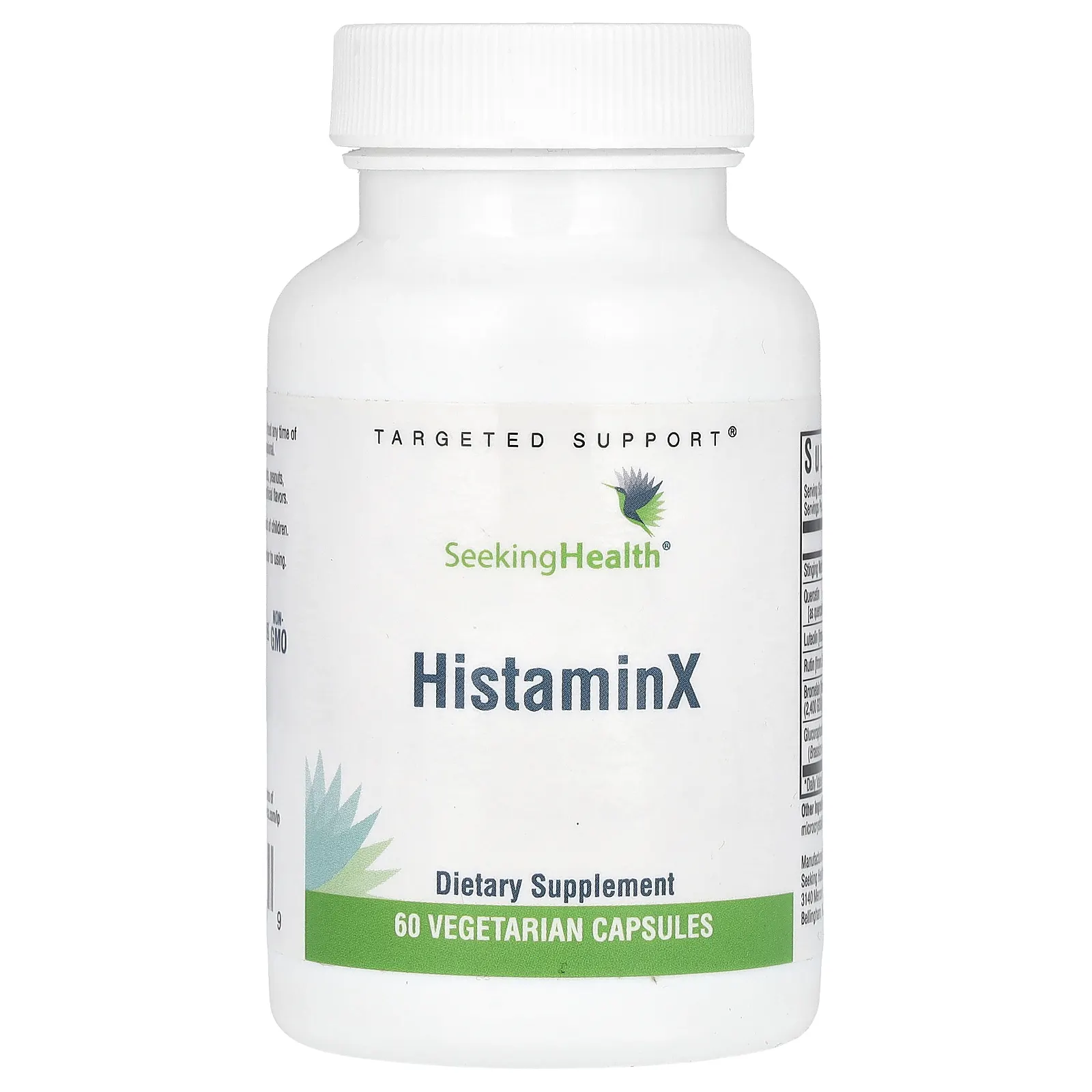 Seeking Health, HistaminX`` 60 вегетарианских капсул