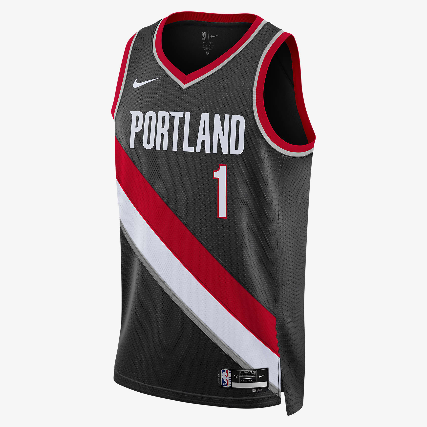 Portland Trail Blazers Icon Edition 2022/23 Men's Nike Dri-FIT NBA Swingman Jersey