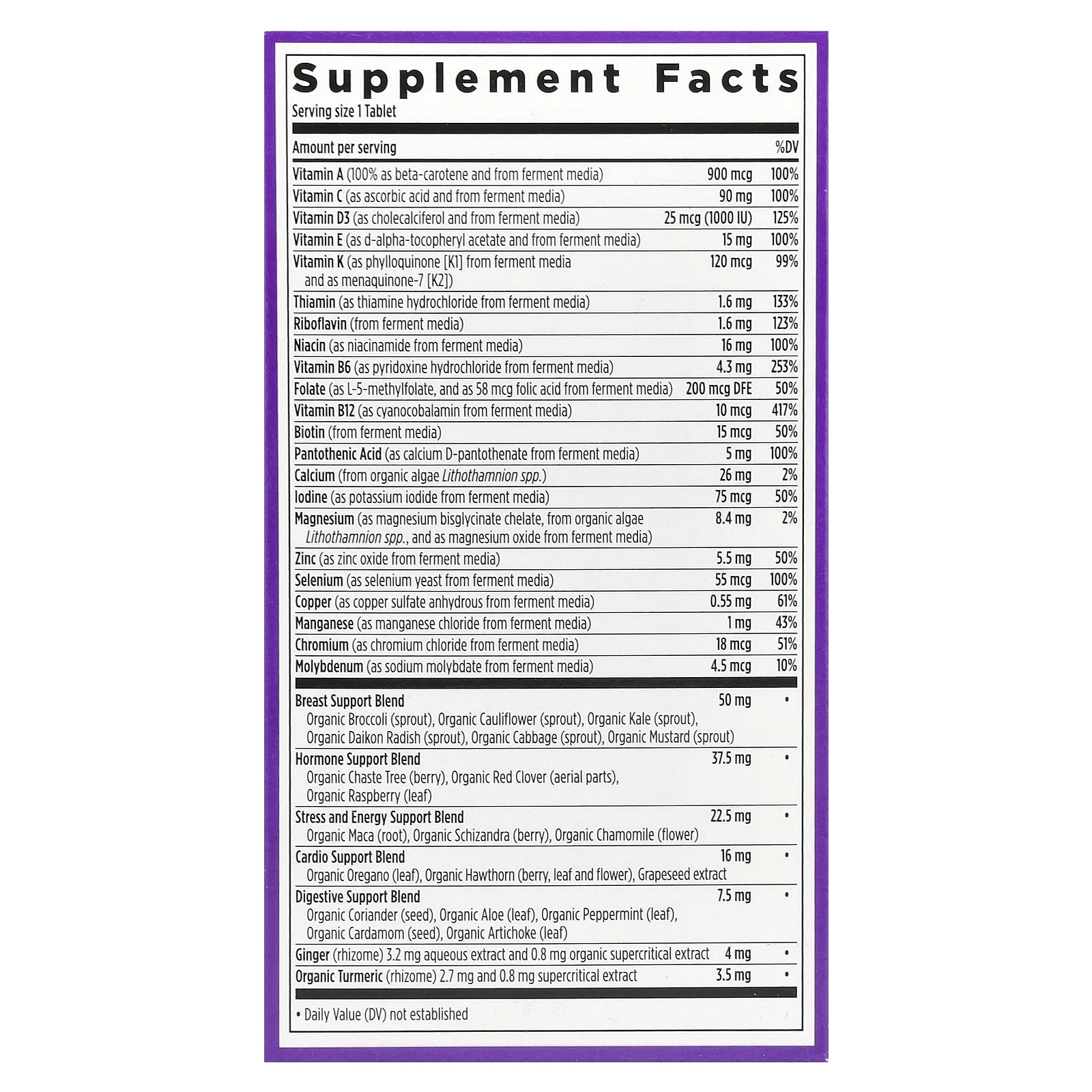 New Chapter, Мультивитамины Every Woman для женщин старше 40 лет, один прием в день, 48 вегетарианских таблеток