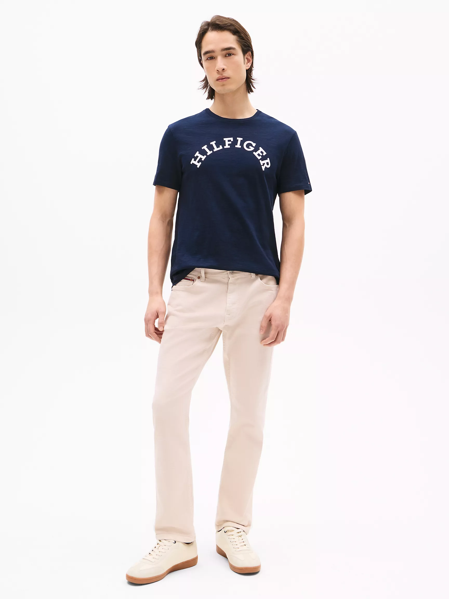 Мужская футболка Tommy Hilfiger, Футболка с логотипом Hilfiger Arch