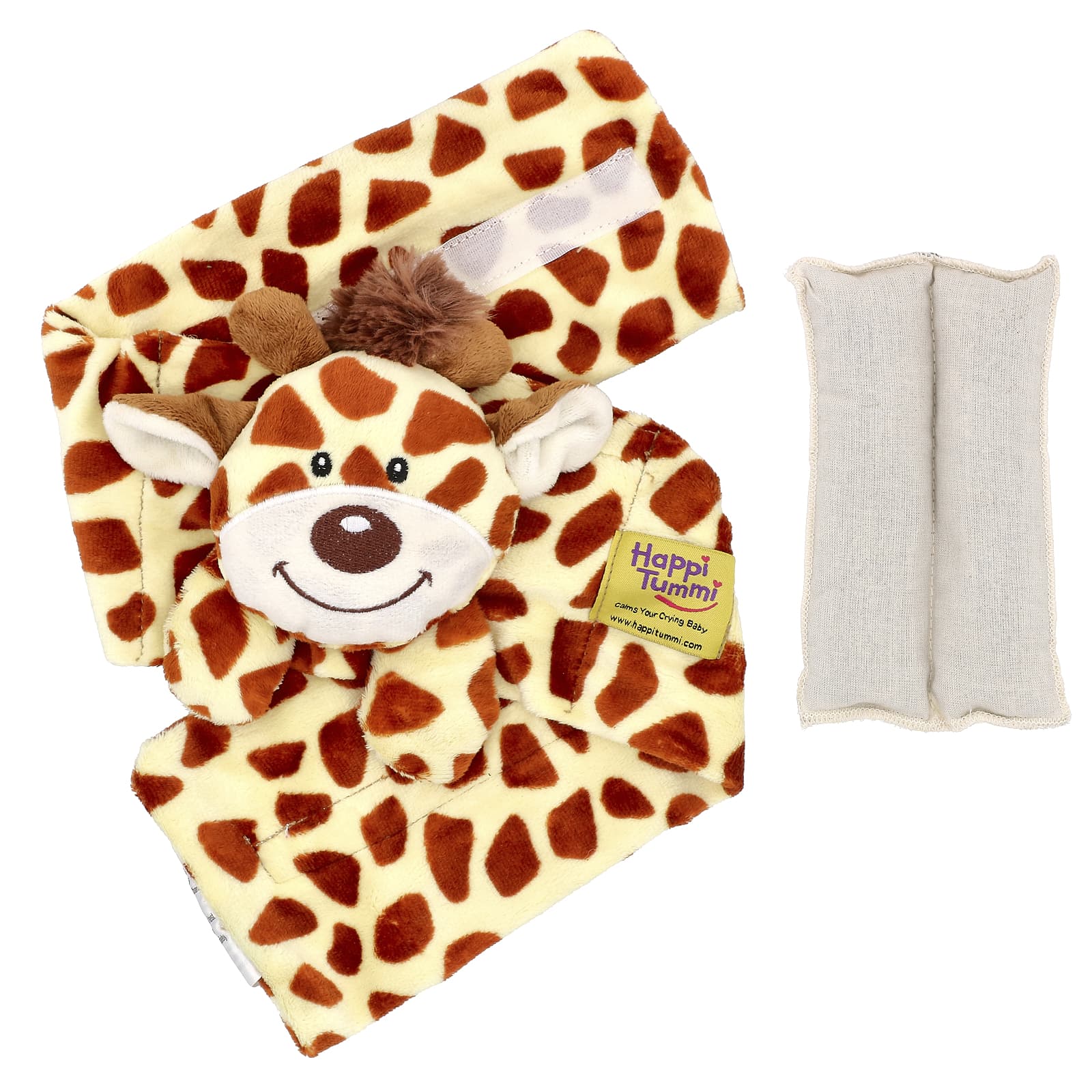 Happi Tummi, Мягкий моющийся пояс, Girafe, 1 шт.