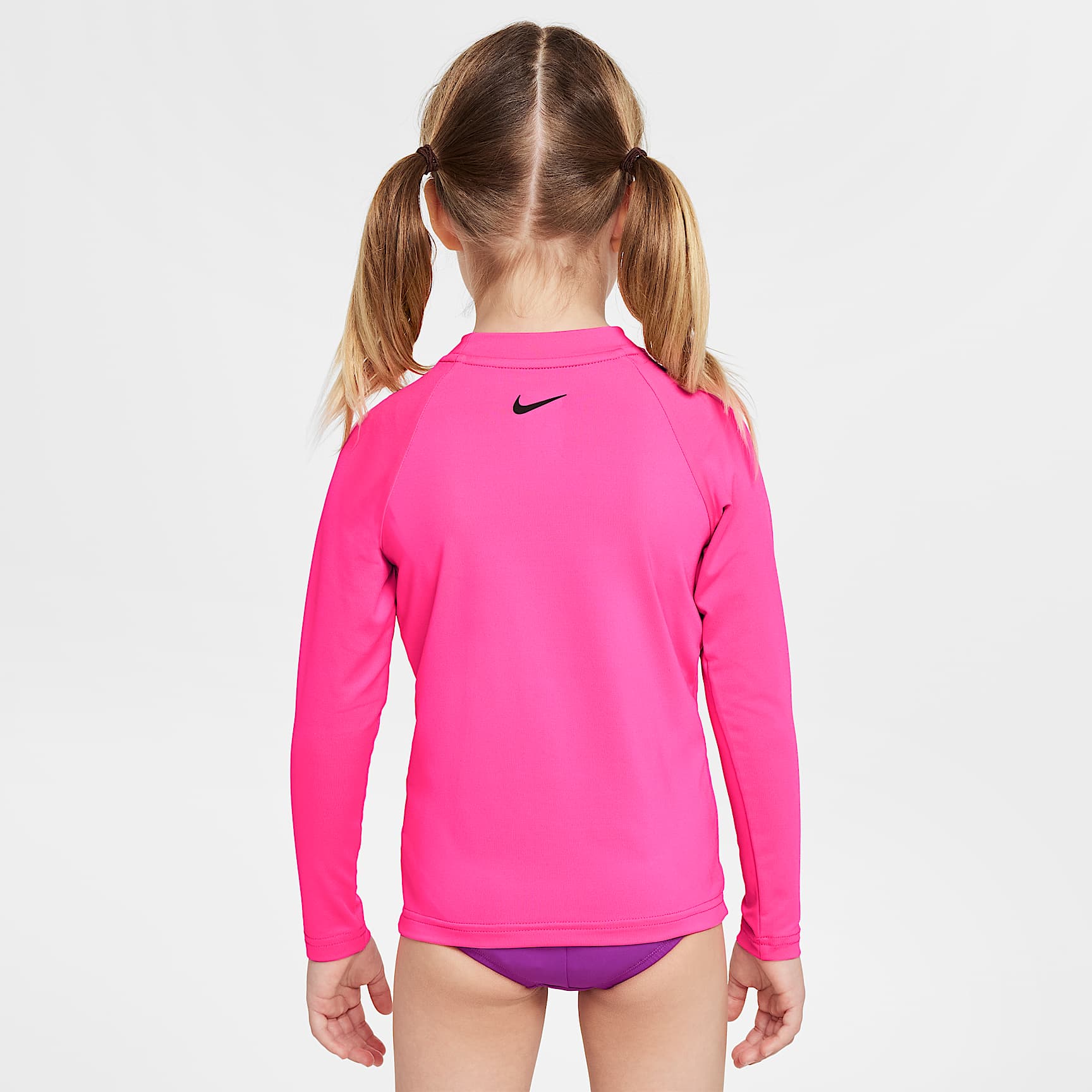 Nike Swim Hydroguard Little Kids' (Girls') Long-Sleeve T-Shirt