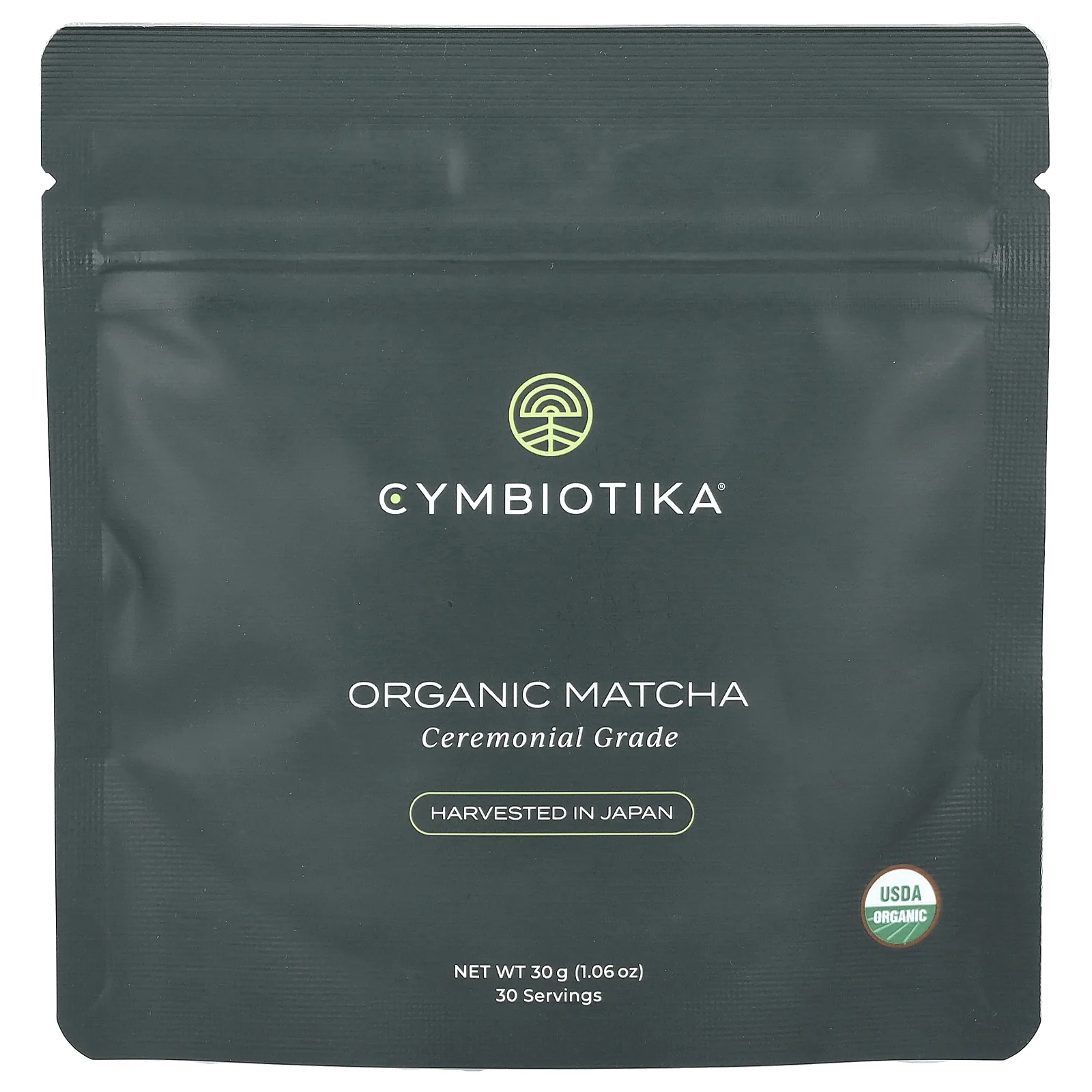 Cymbiotika, Органический матча, 30 г (1,06 унции)