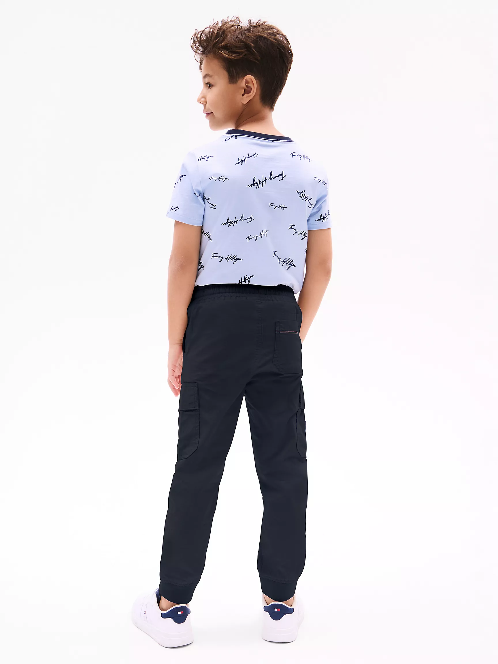 Брюки для мальчика Tommy Hilfiger, Детские эластичные джоггеры-карго