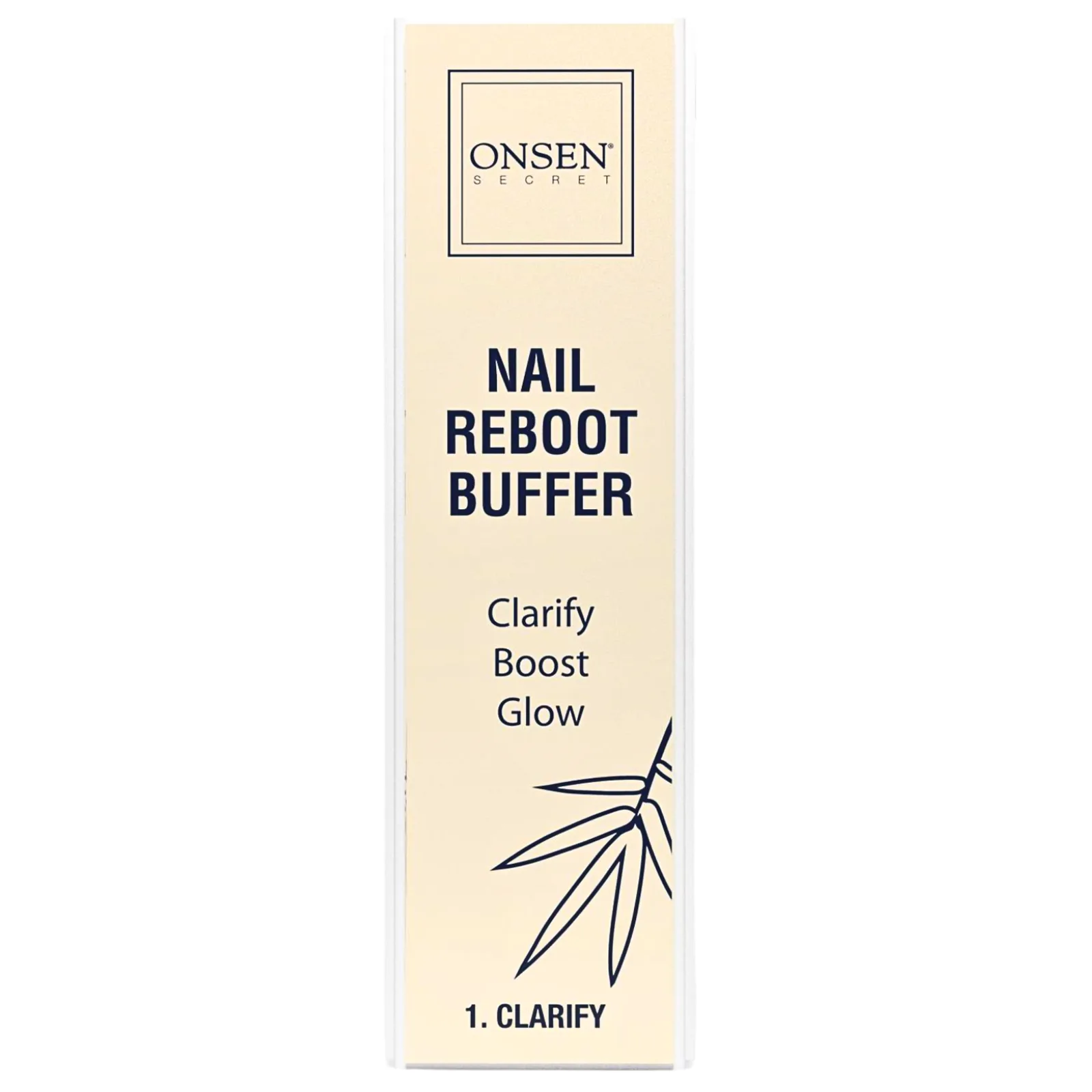 Onsen Secret, Буфер для перезагрузки ногтей, набор из 3 предметов