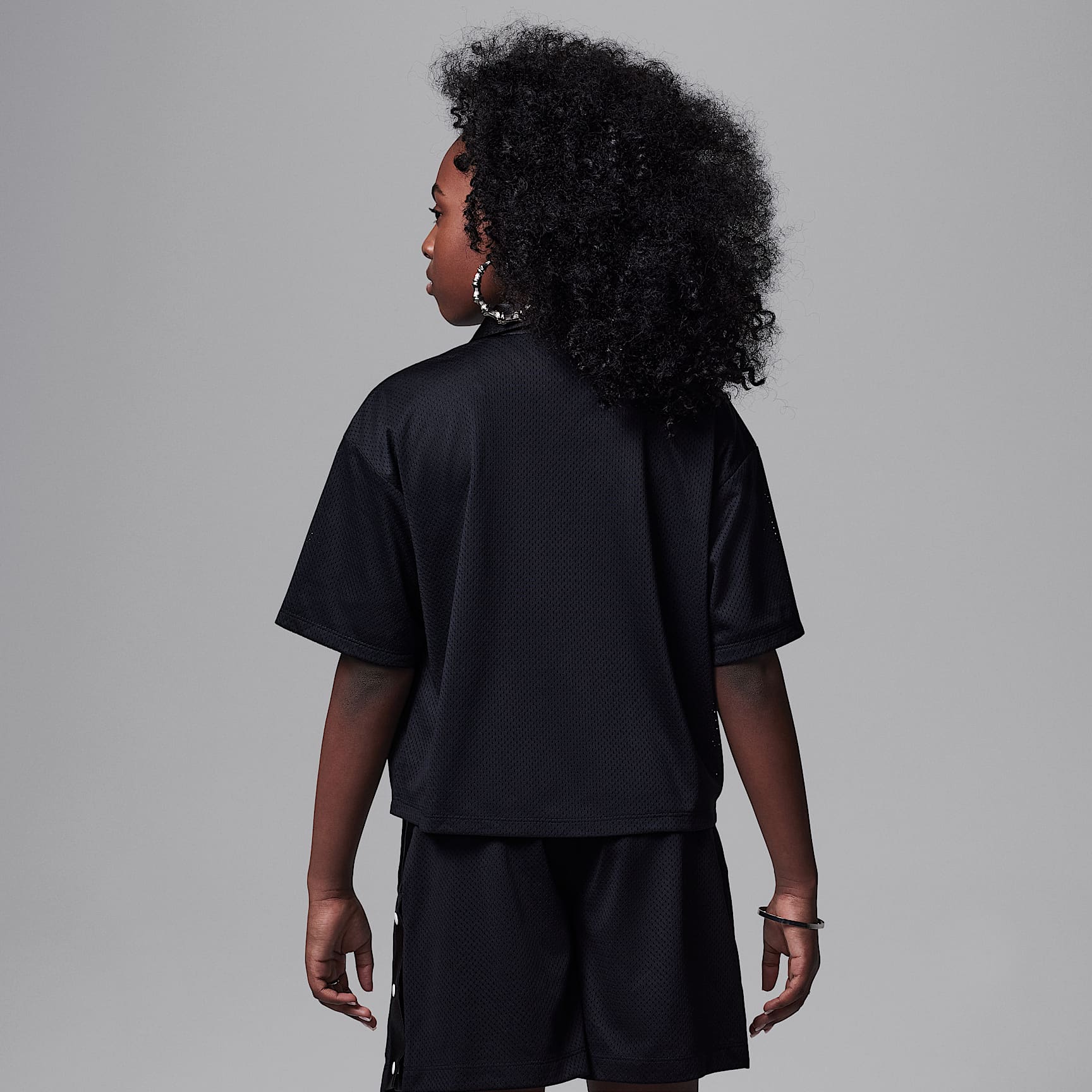 Jordan Dri-FIT Training Camp Big Kids' Jumpman Mesh Top