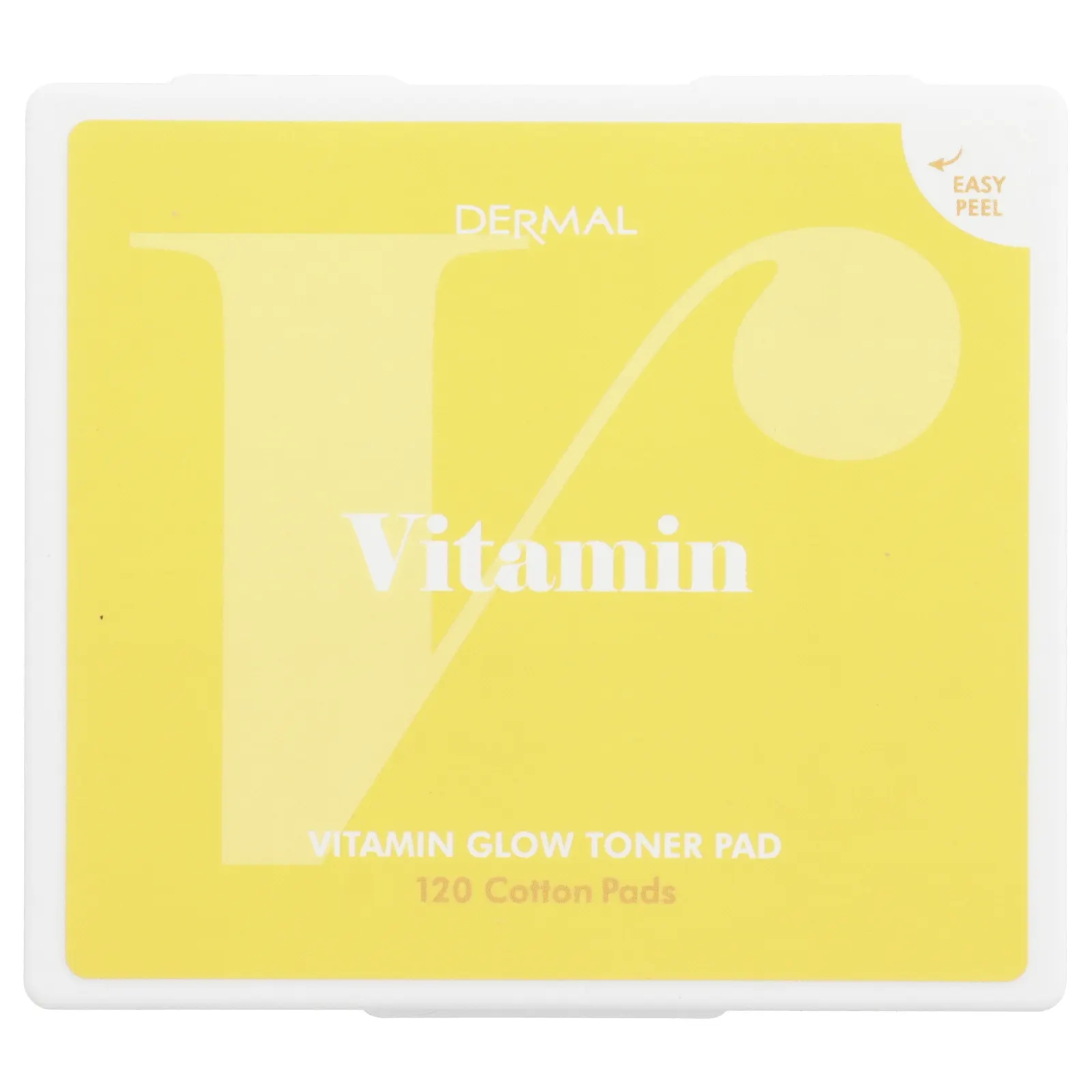 Dermal, Vitamin Glow Toner Pad, 120 ватных дисков