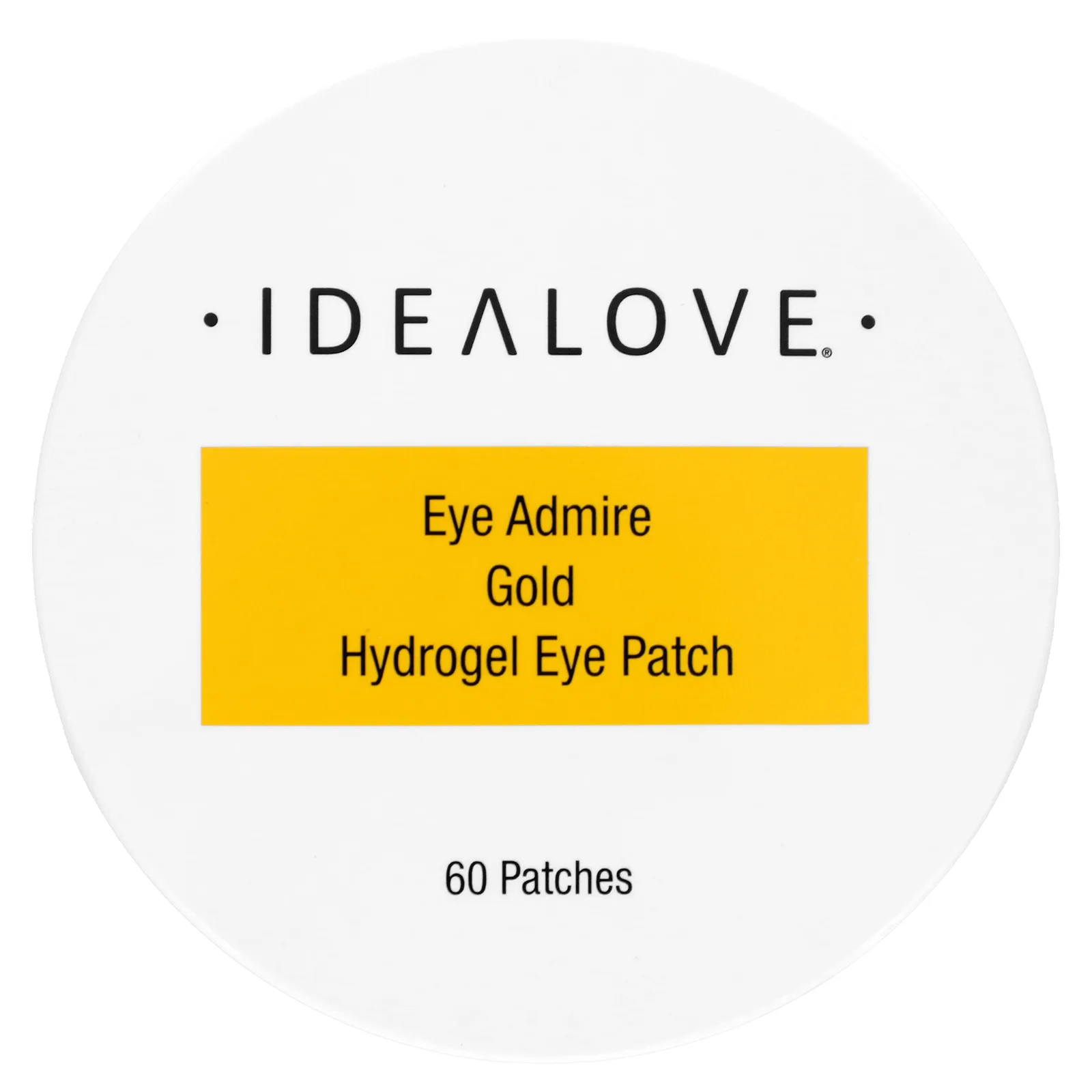 Idealove, Eye Admire, гидрогелевые патчи для глаз с золотом, 60 шт.