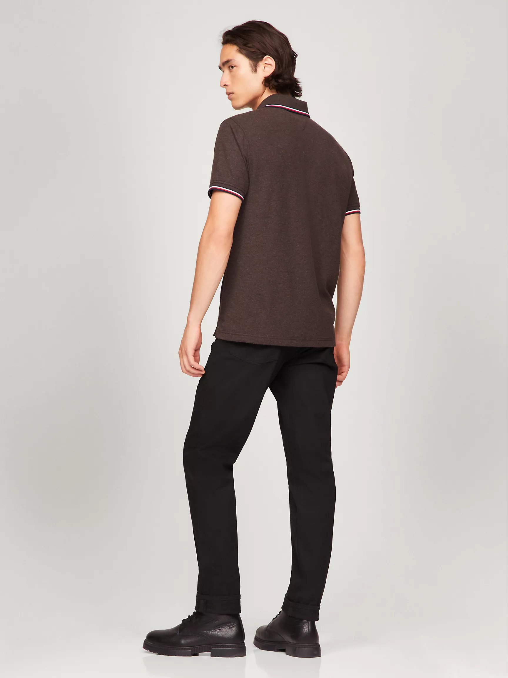 Мужское поло Tommy Hilfiger, Влагоотводящее поло Tommy стандартного кроя