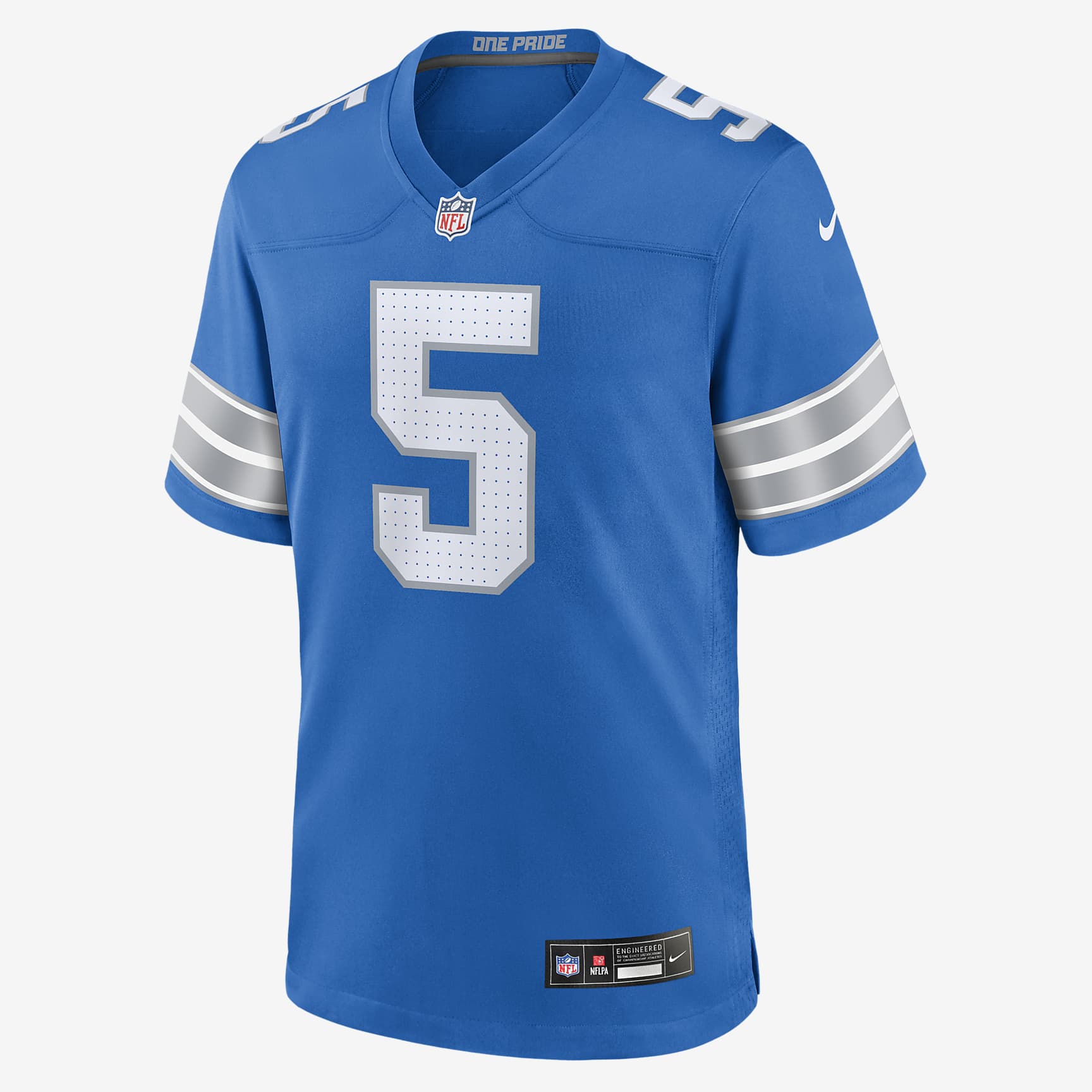 David Montgomery Detroit Lions Men's Nike NFL Game Football Jersey