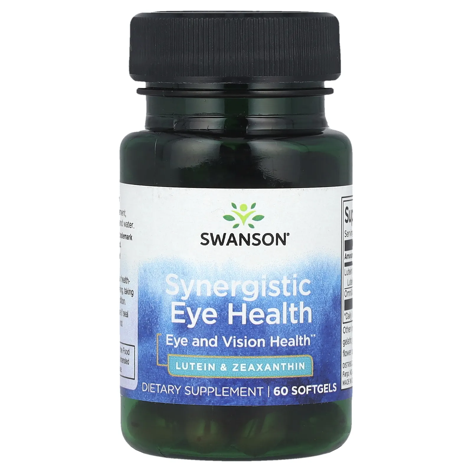 Swanson, Synergistic Eye Health, Eye and Vision, 60 мягких таблеток