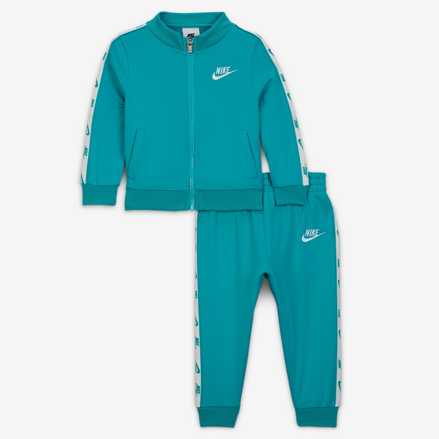 Nike Dri-FIT Baby (12-24M) Logo Taping 2-Piece Full-Zip Set