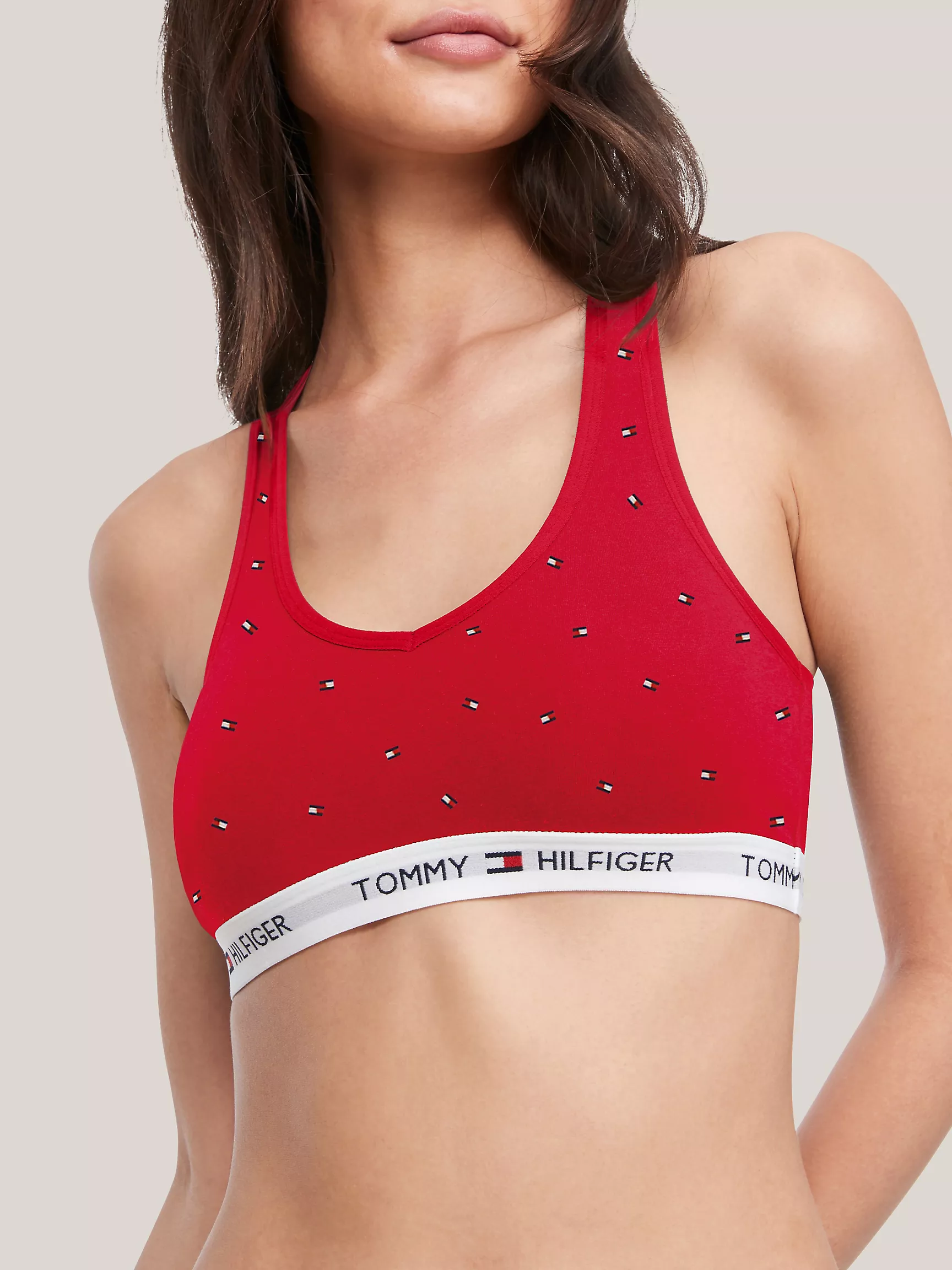 Женское нижнее белье Tommy Hilfiger, Бралетт с логотипом Tommy