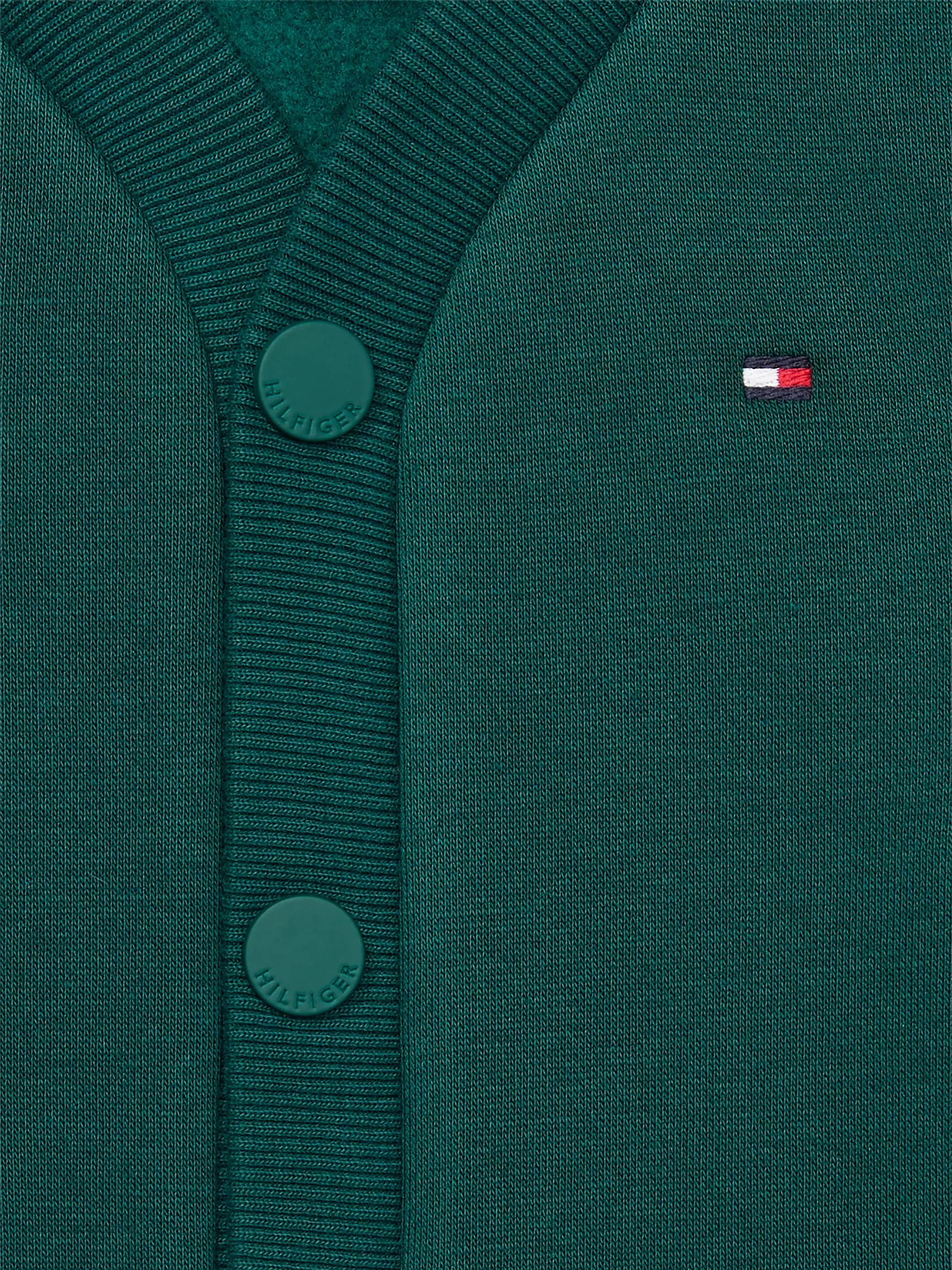 Толстовка для мальчика Tommy Hilfiger, Детский однотонный университетский кардиган