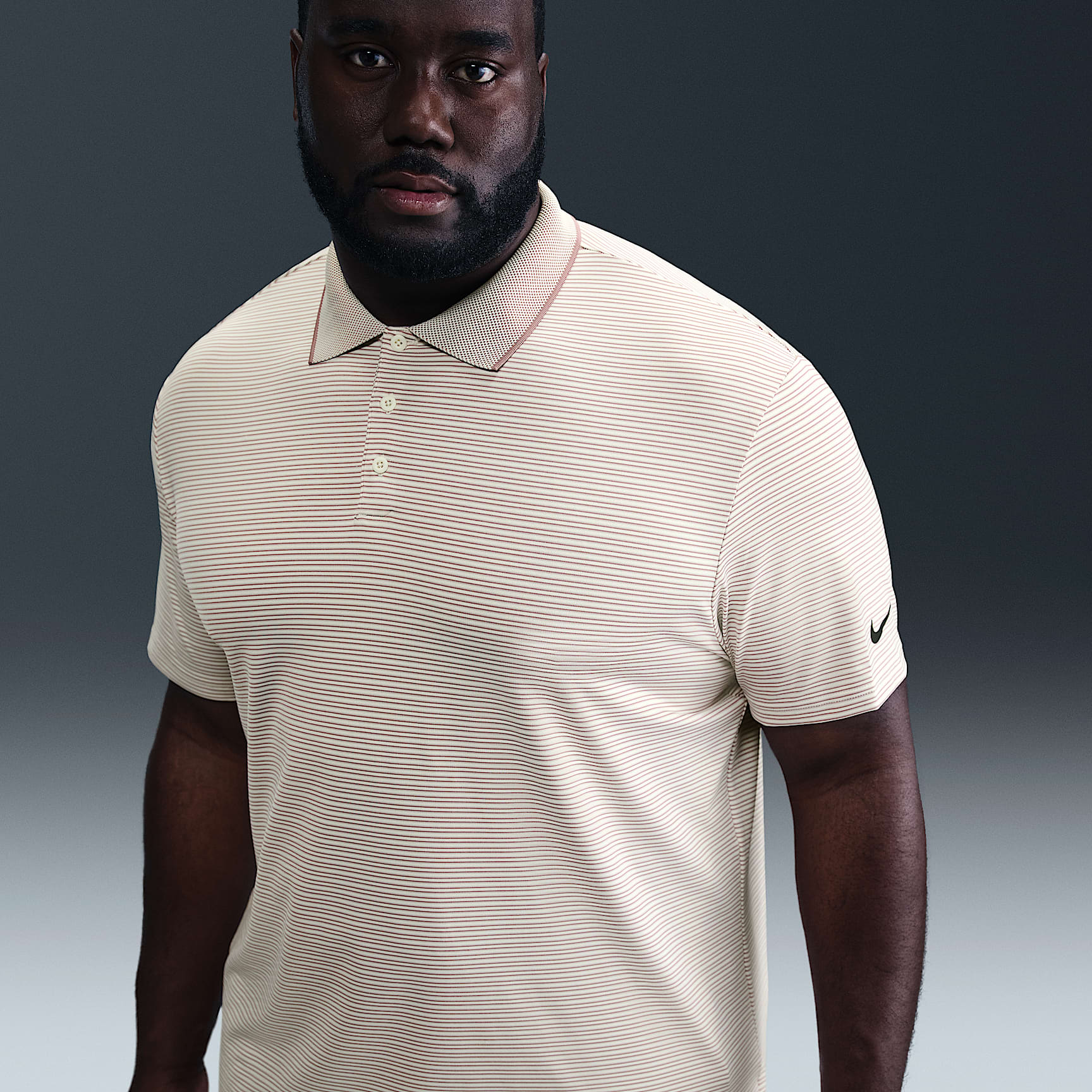 Nike Tour Men's Dri-FIT Striped Golf Polo