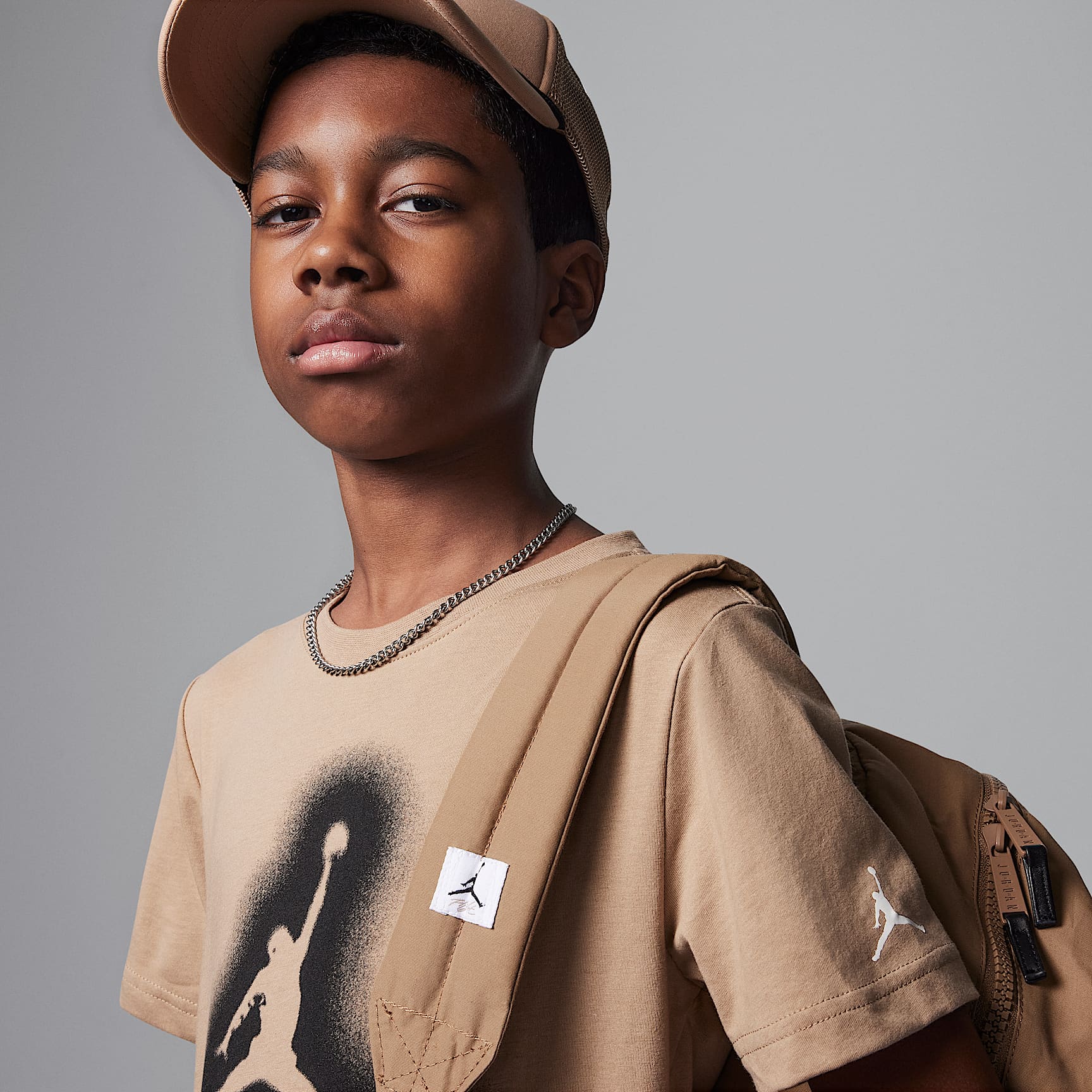 Jordan MVP Big Kids' Airbrushed Jordan T-Shirt