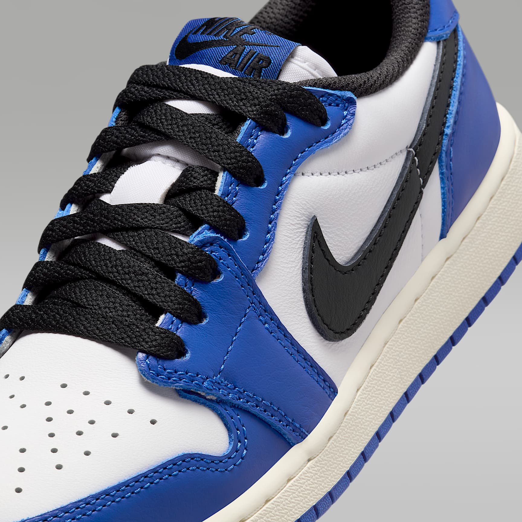Air Jordan 1 Low "Game Royal" Big Kids' Shoes