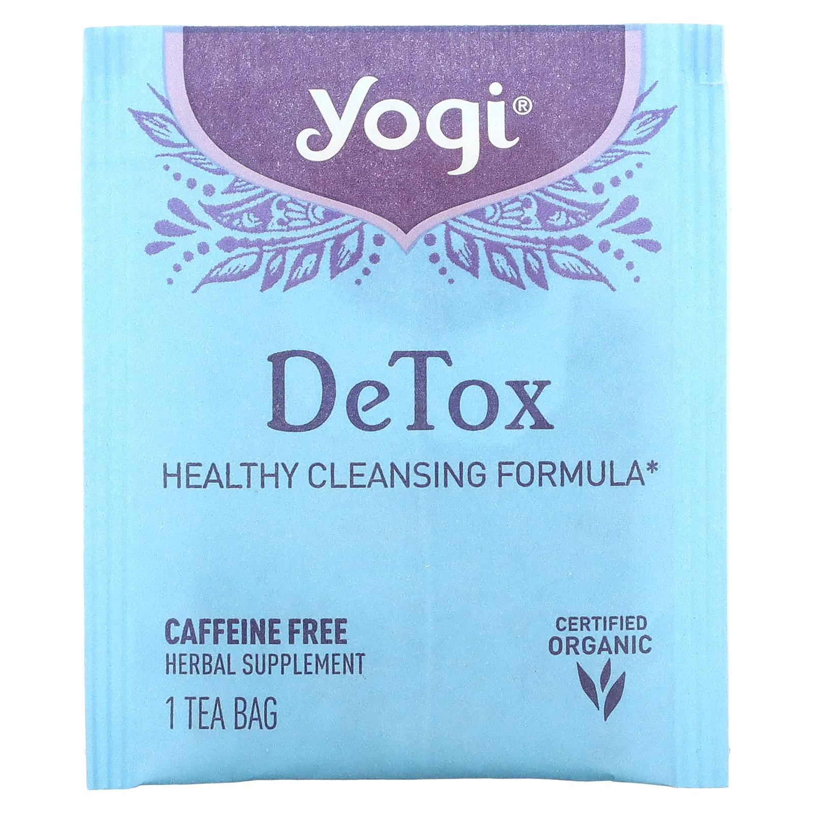 Yogi Tea, Detox, без кофеина, 16 чайных пакетиков, 29 г (1,02 унции)