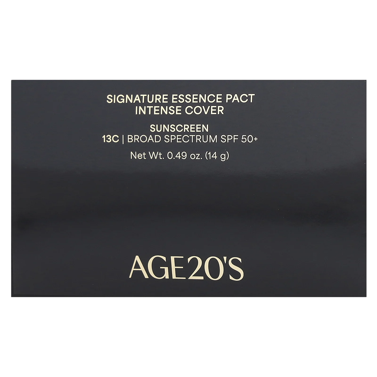 AGE20'S, Signature Essence Pact, Intense Cover, SPF 50+, 13C, 14 г (0,49 унции)