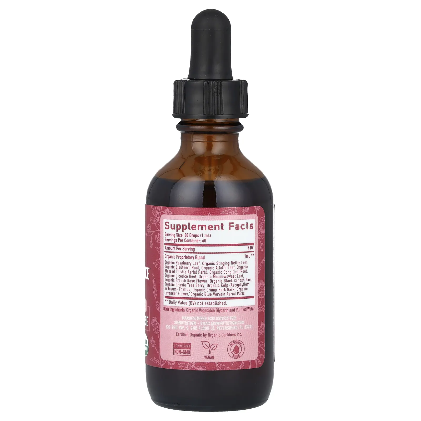 SMNutrition, жидкий гормональный баланс для женщин, 60 мл (2 жидк. унции)