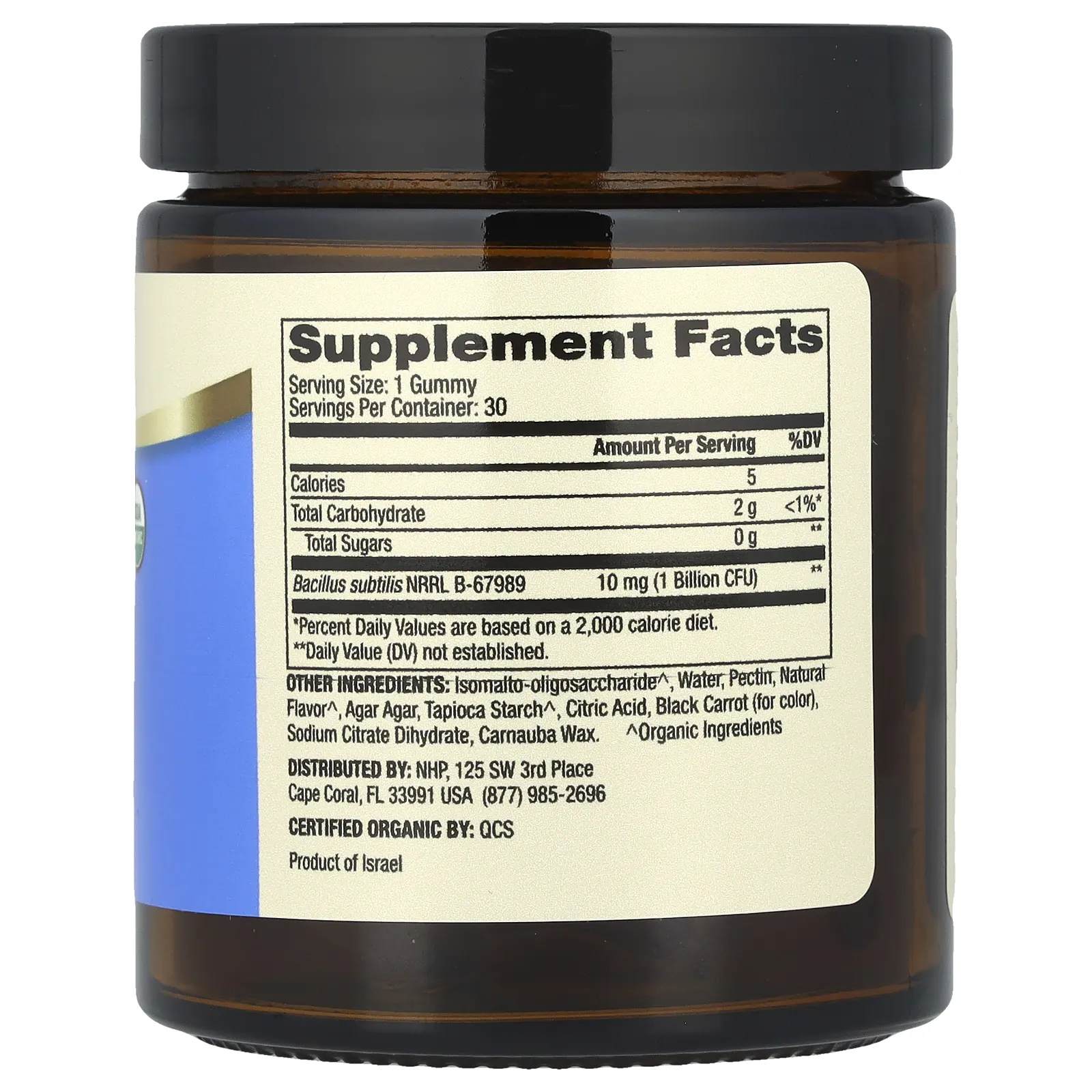 Dr. Mercola, Органические жевательные мармеладки с полным комплексом пробиотиков, для детей, с натуральной вишней, 1 млрд КОЕ, 30 жевательных таблеток