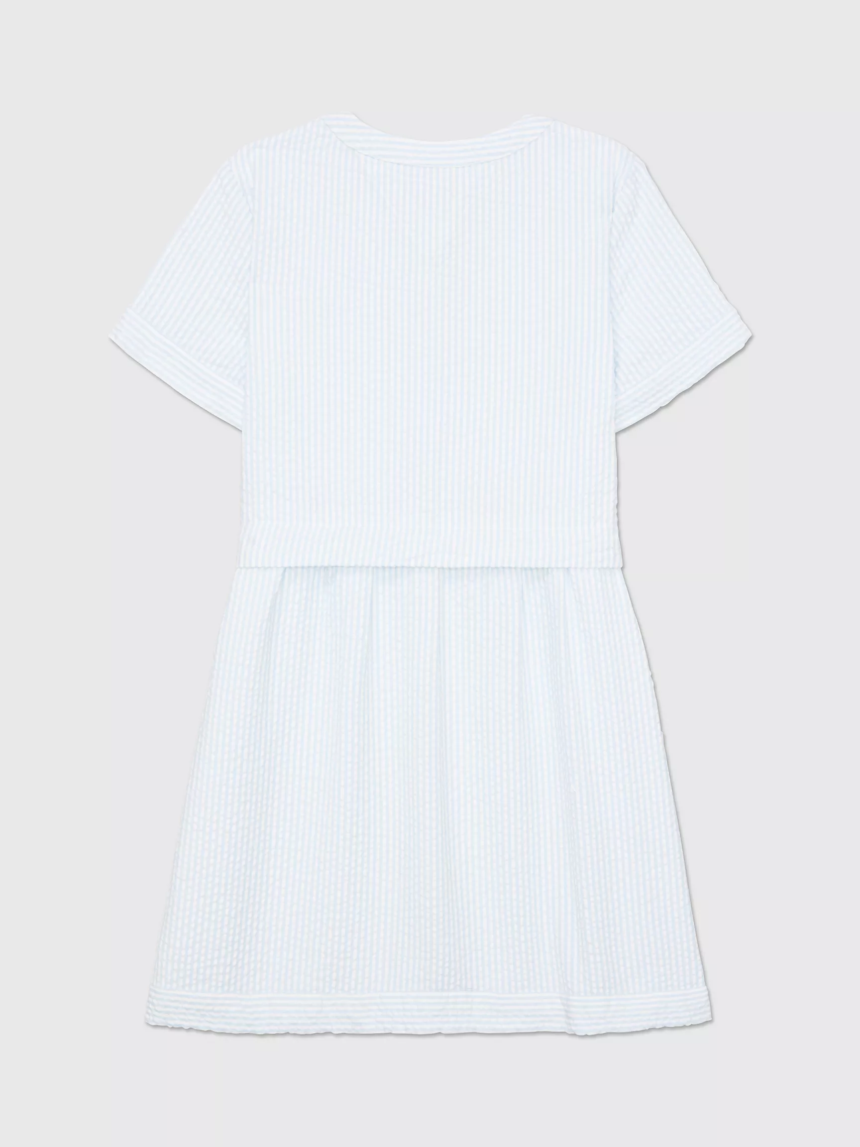 Платье для девочек Tommy Hilfiger, Детское полосатое платье-рубашка Ithaca