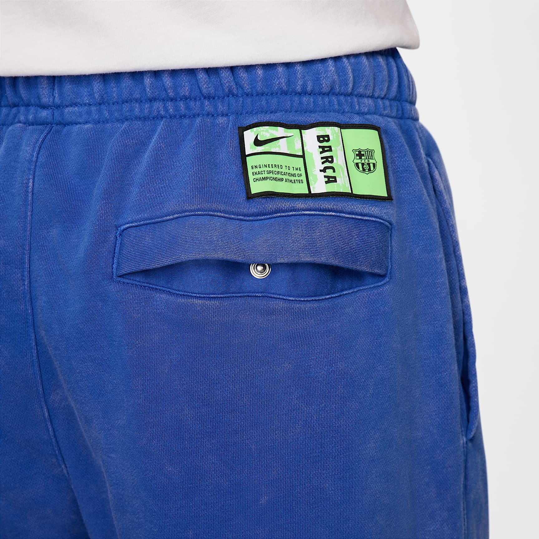 FC Barcelona Club Third Men's Nike Soccer French Terry Joggers