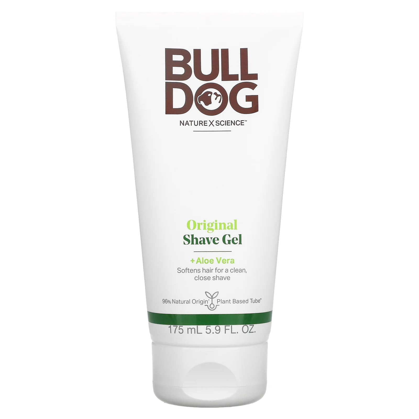 Bulldog Skincare For Men, гель для бритья с натуральными компонентами, 175 мл (5,9 жидк. унций)