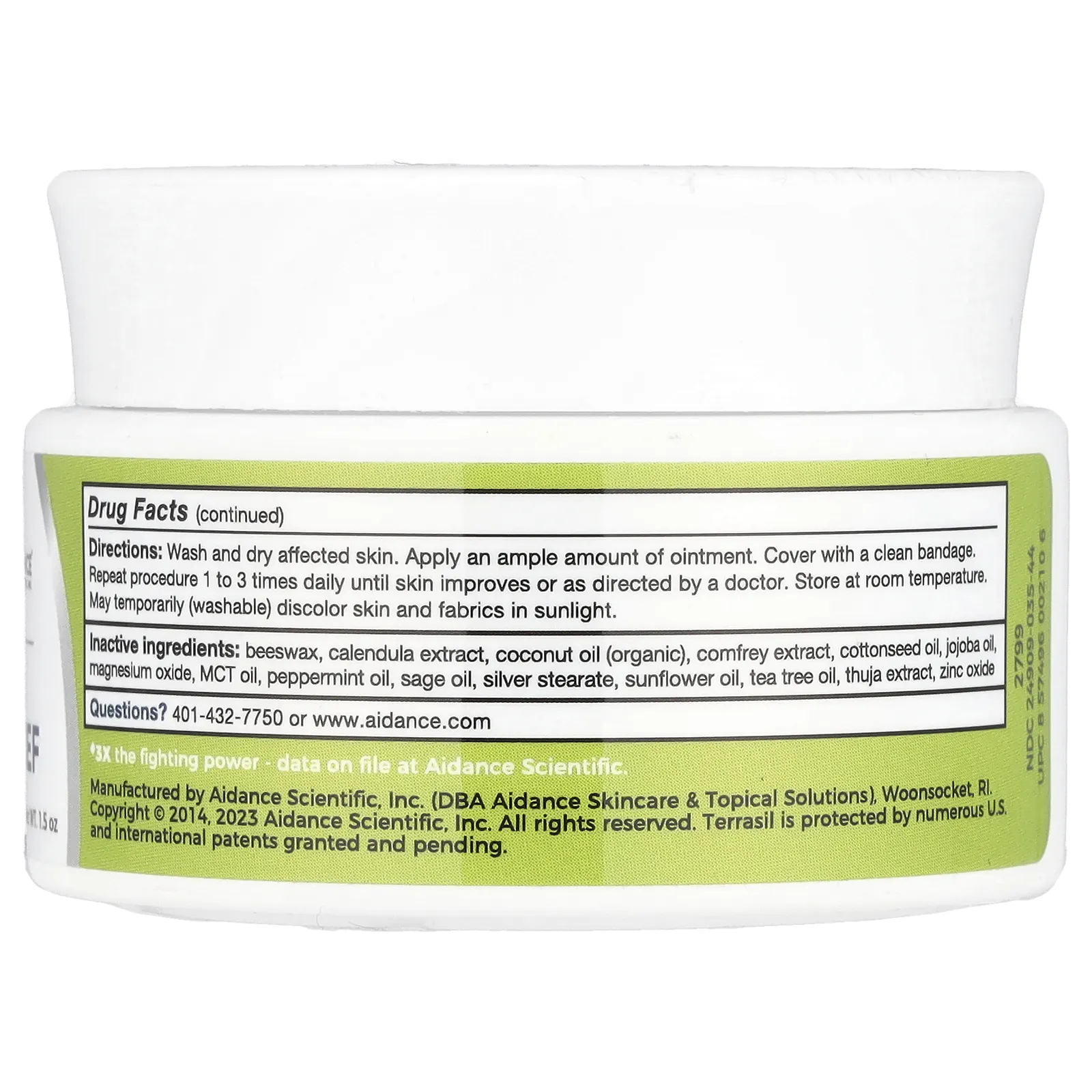 Terrasil, Средство от пролежней и пролежней, 44 г