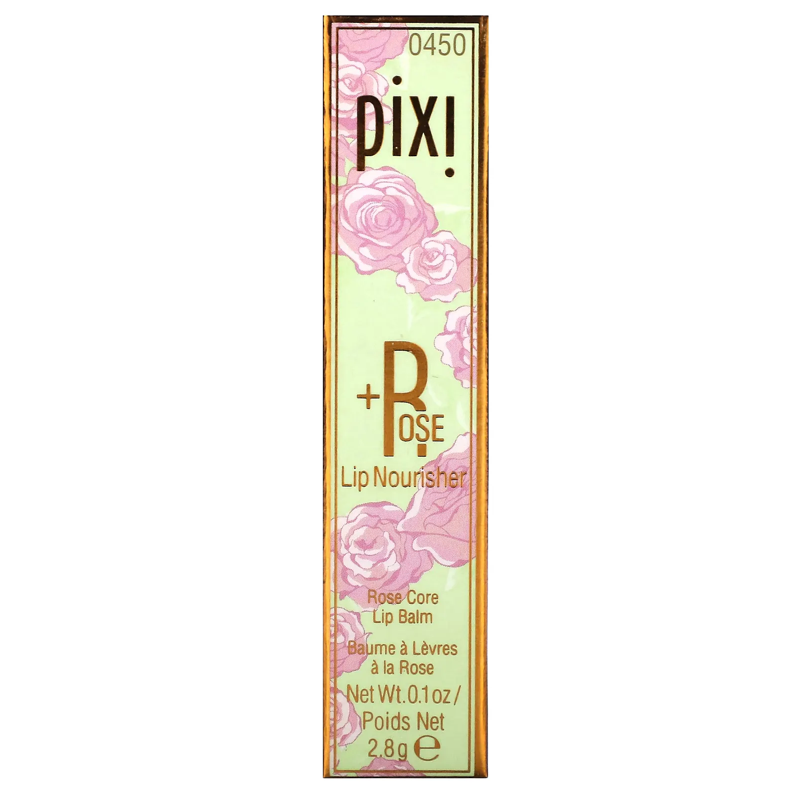 Pixi Beauty, + Rose, питательное средство для губ, 0450 бутон розы, 2,8 г (0,1 унции)