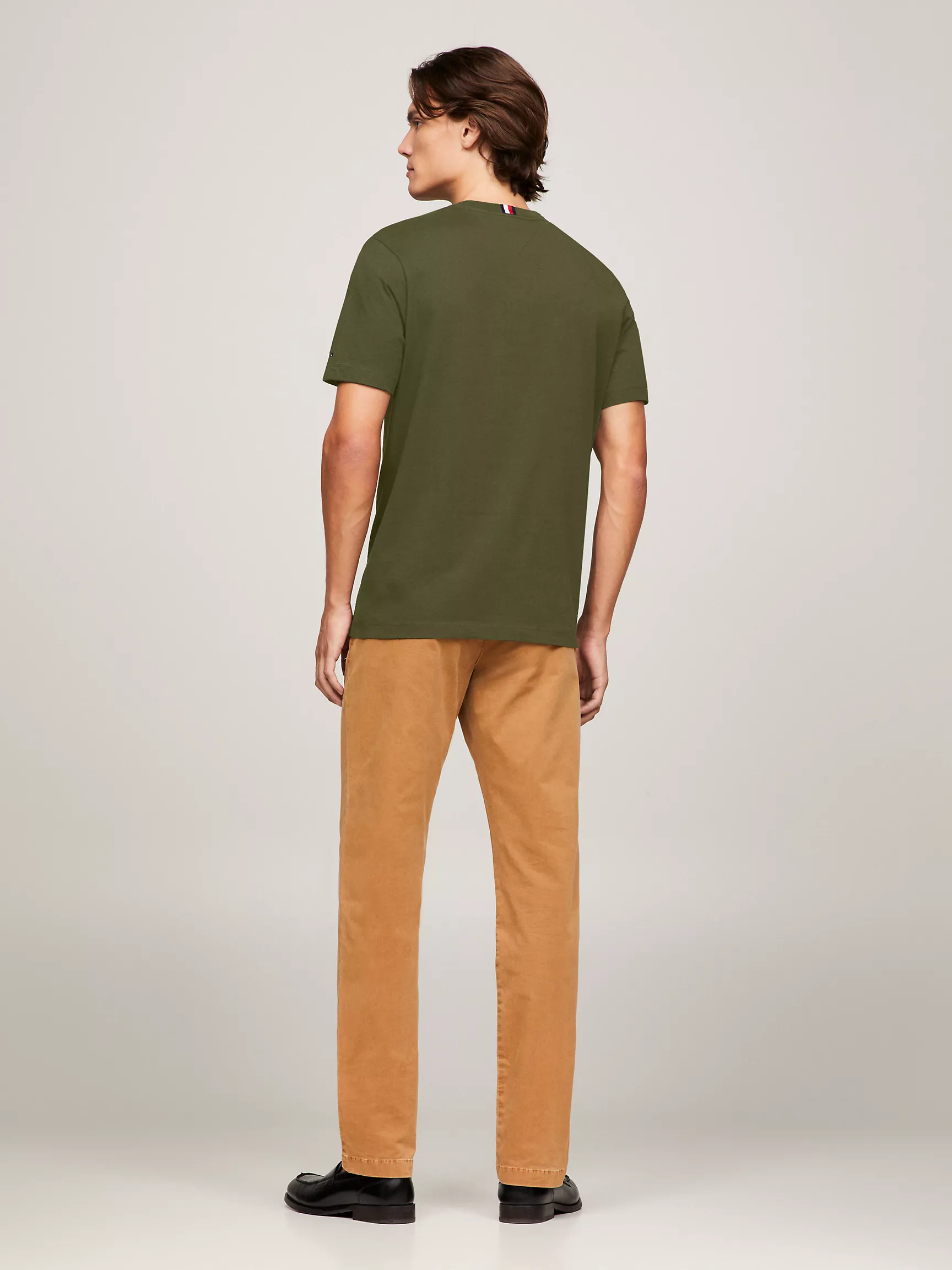 Мужская футболка Tommy Hilfiger, Футболка с университетским монограммным логотипом